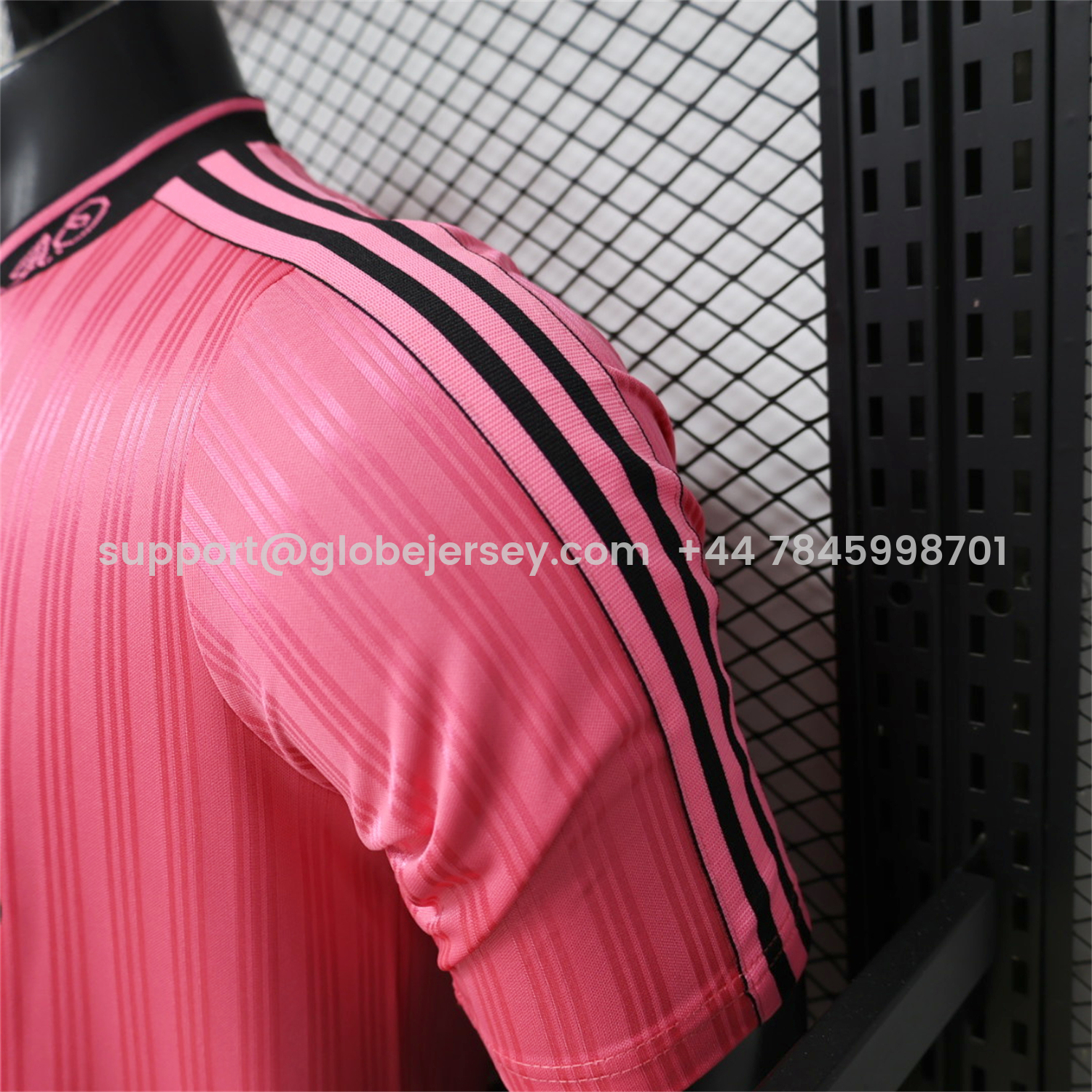 GlobeJersey-Adidas 26-27 Terrace Icon Retro Casual Style Rose Pink Jersey - Player Version
