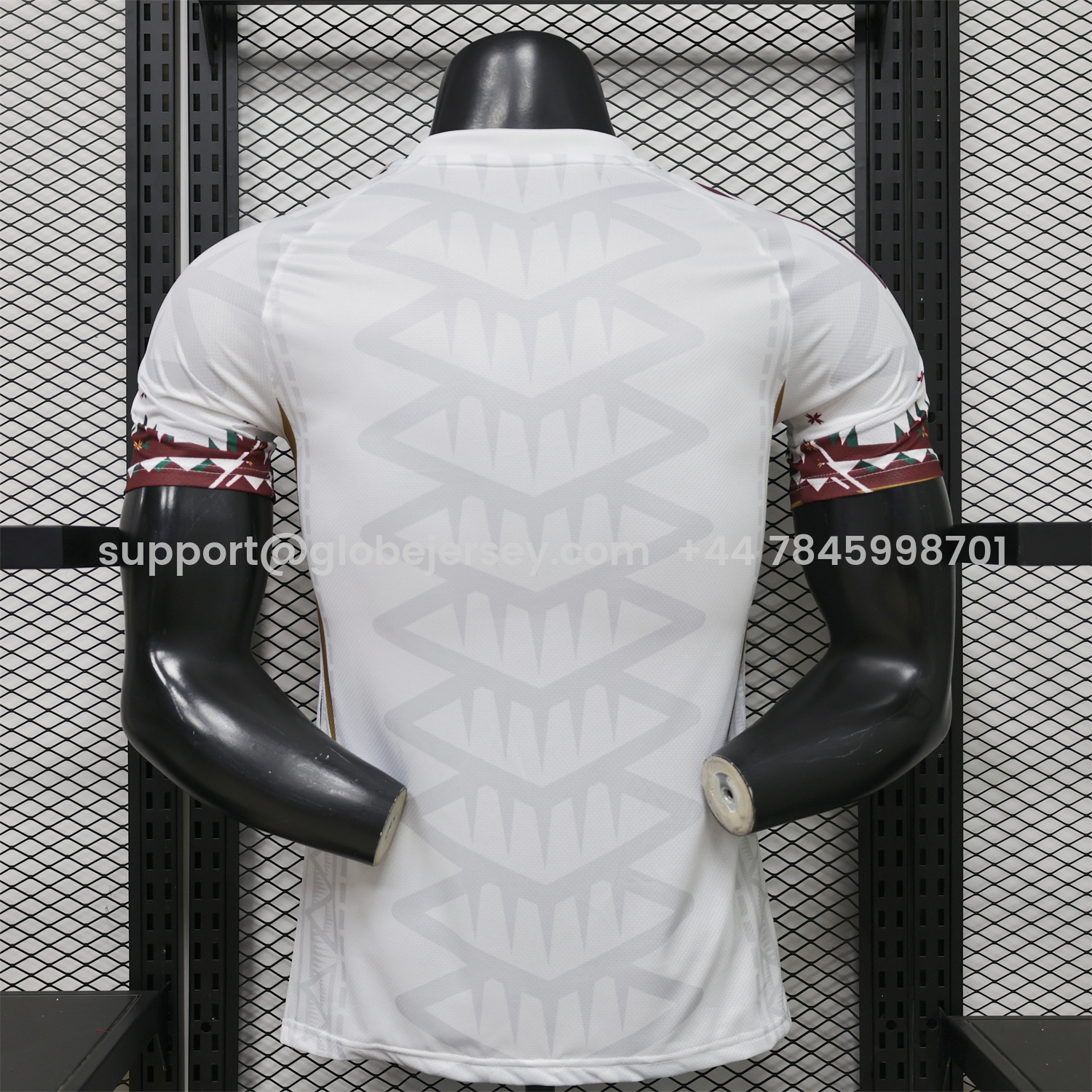 GlobeJersey-Mexico 2026 Maya Pattern Special Jersey - Player Version