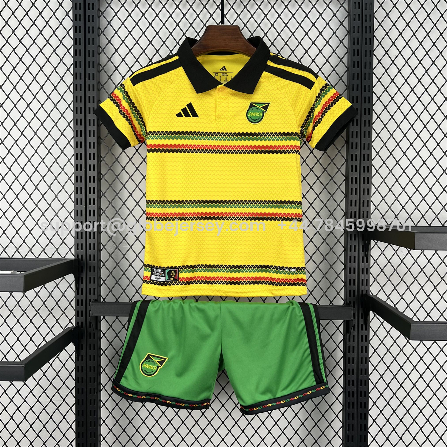 GlobeJersey-Jamaica 2026 Home Kids Kit