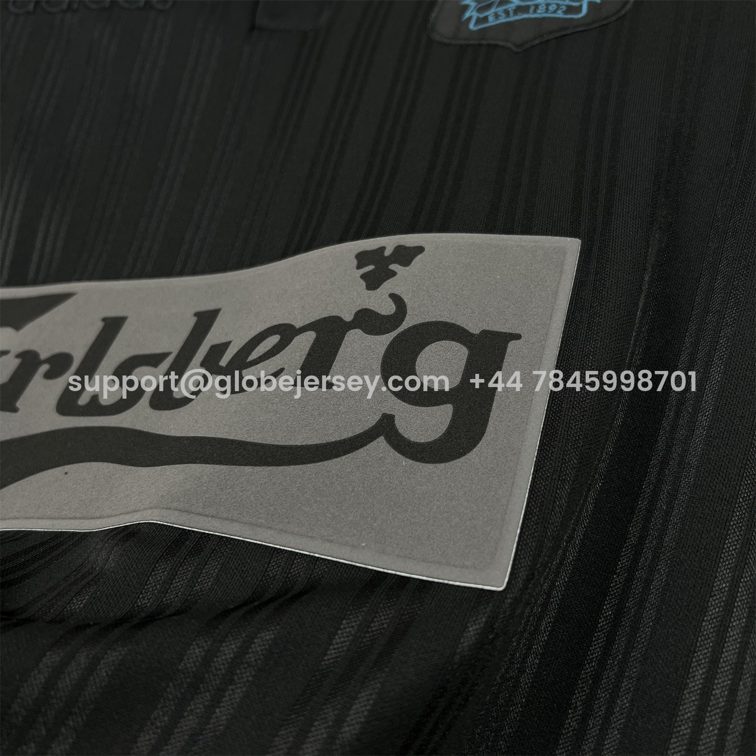 GlobeJersey-Retro Liver.pool 1995-96 Black Special Jersey