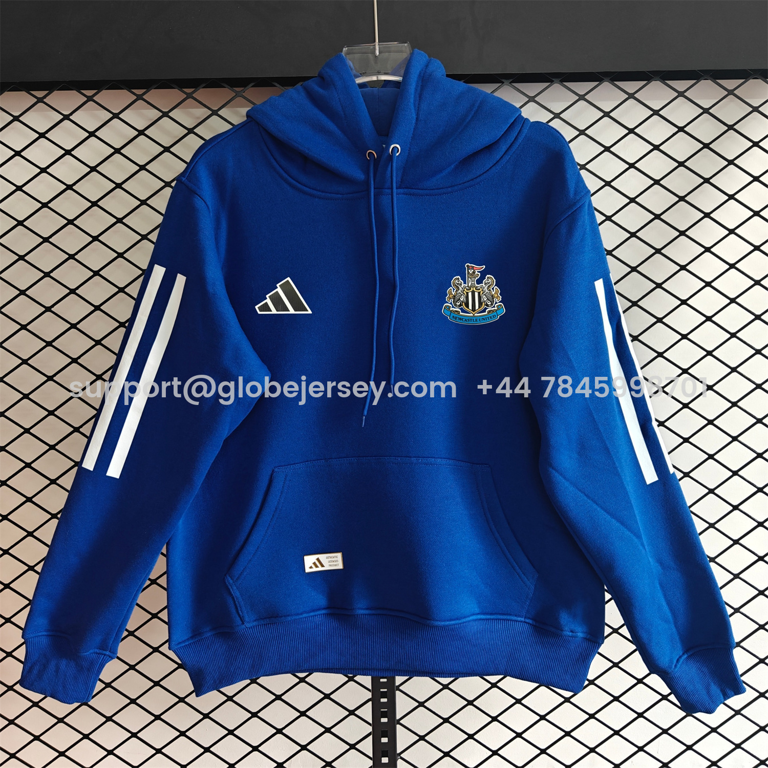 GlobeJersey-Newcastle United 25-26 Home Unisex Pullover Hoodie