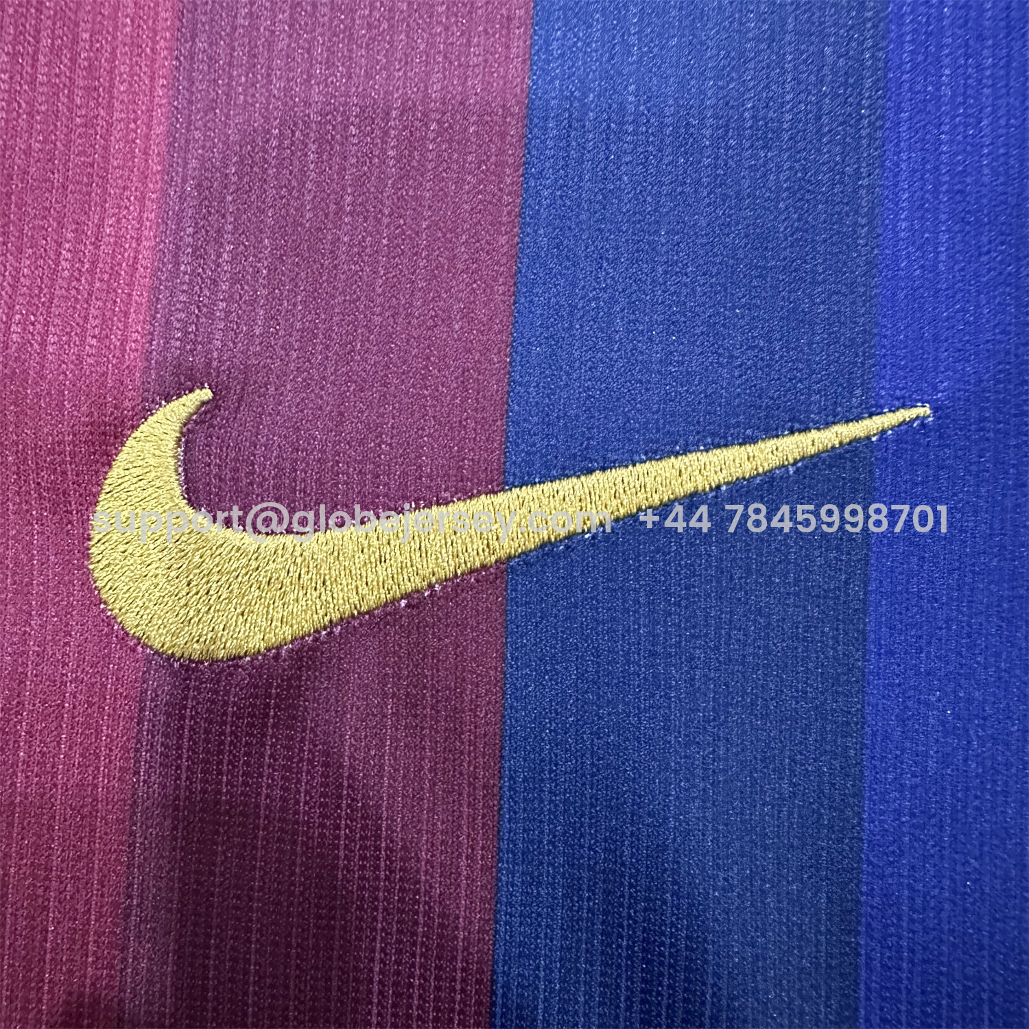 GlobeJersey-Barcelona 26-27 Home Jersey - Fans Version