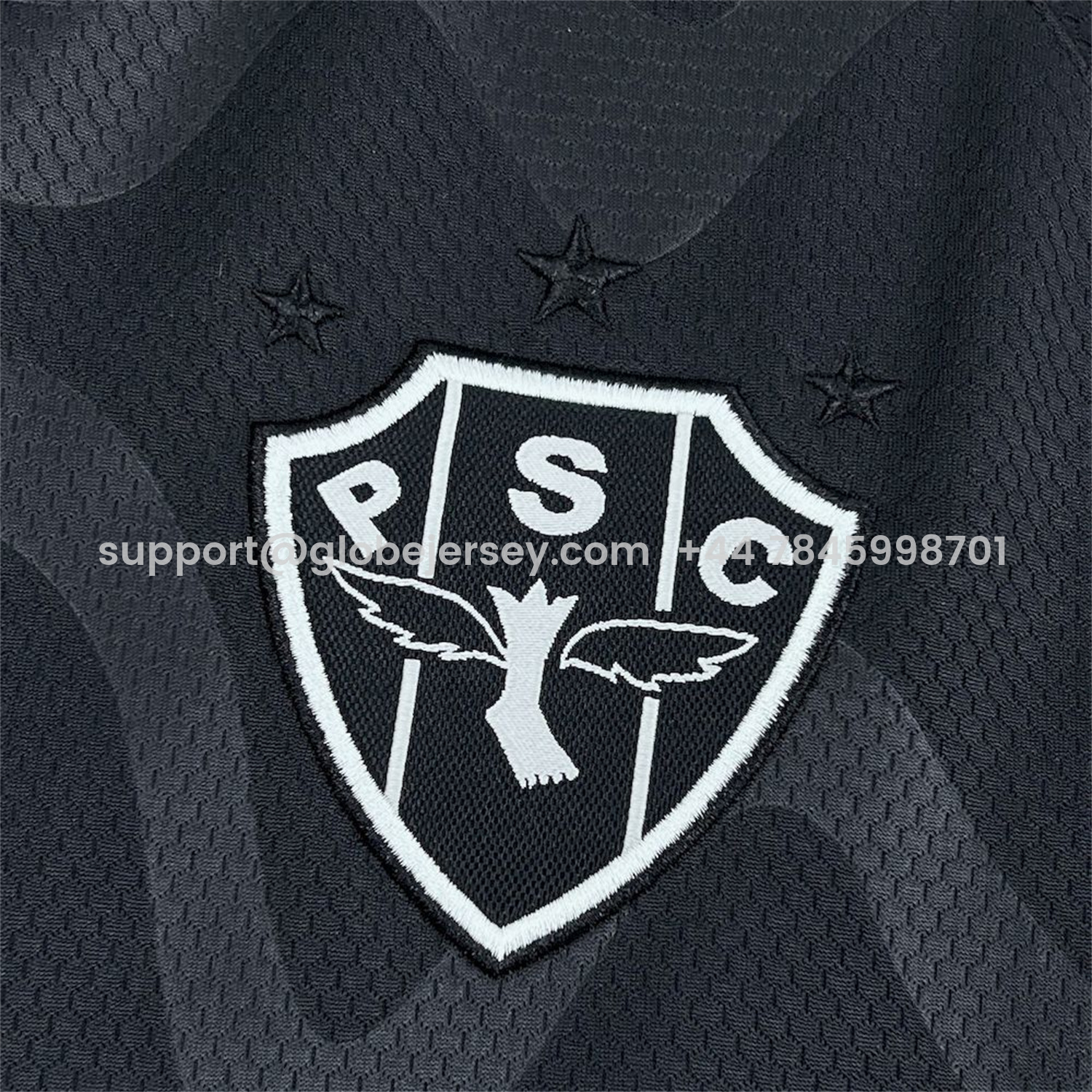 GlobeJersey-Paysandu 25-26 Third Black Jersey - Fans Version