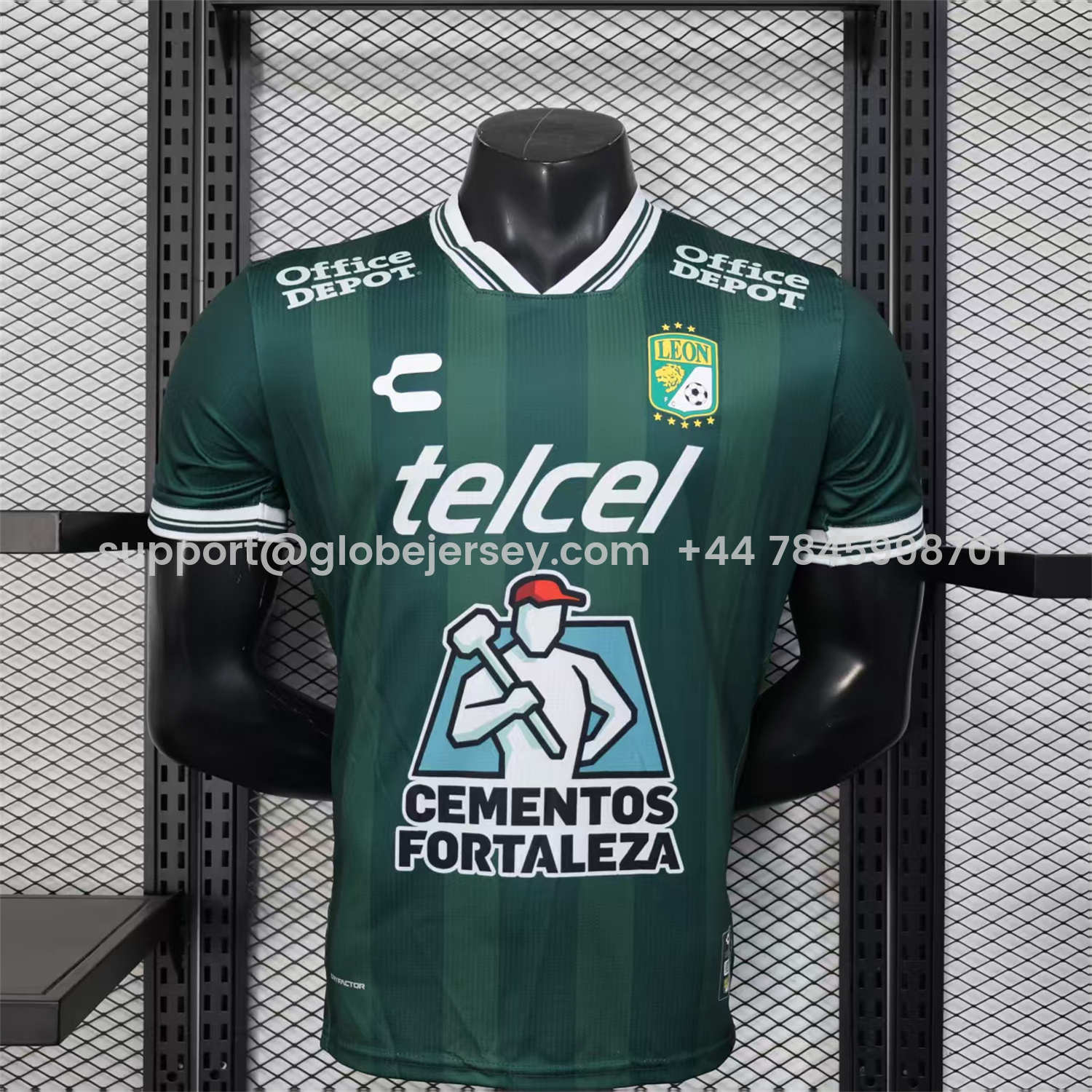 GlobeJersey-Club León Club Leon 25-26 Home Jersey - Player Version