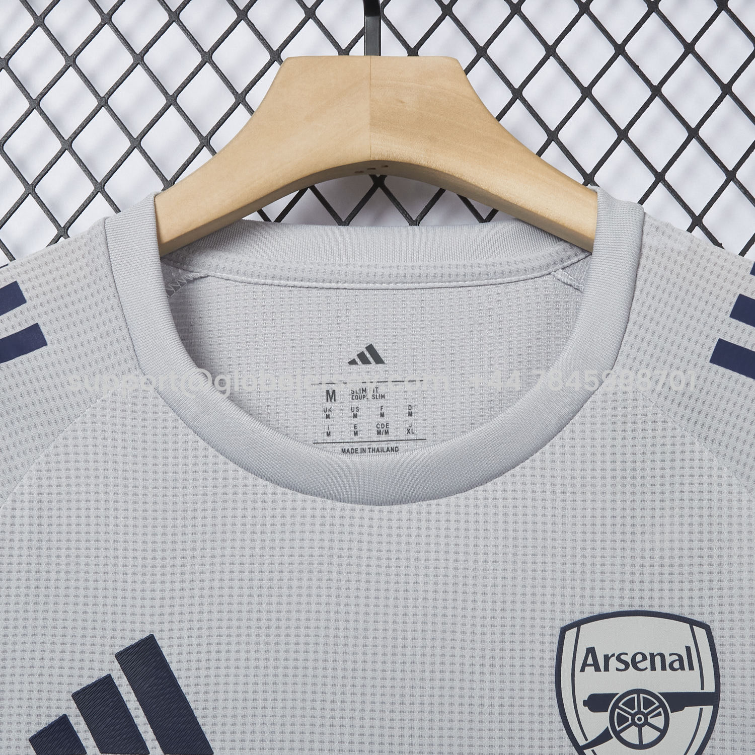 GlobeJersey-Arsenal 25-26 White Training Jersey - Player Version