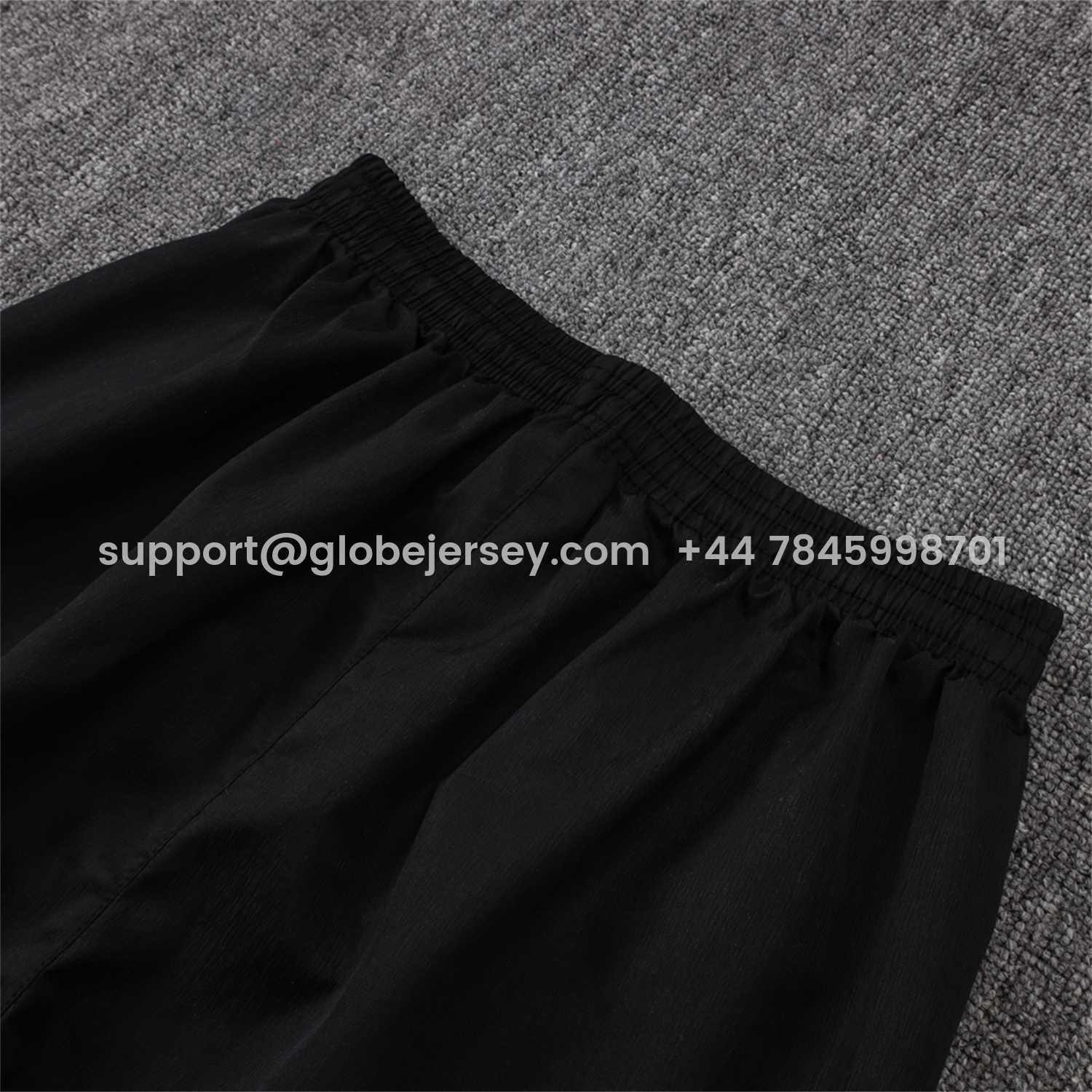 GlobeJersey-Ajax 25-26 Windbreaker Training Set - Black Top and Pants