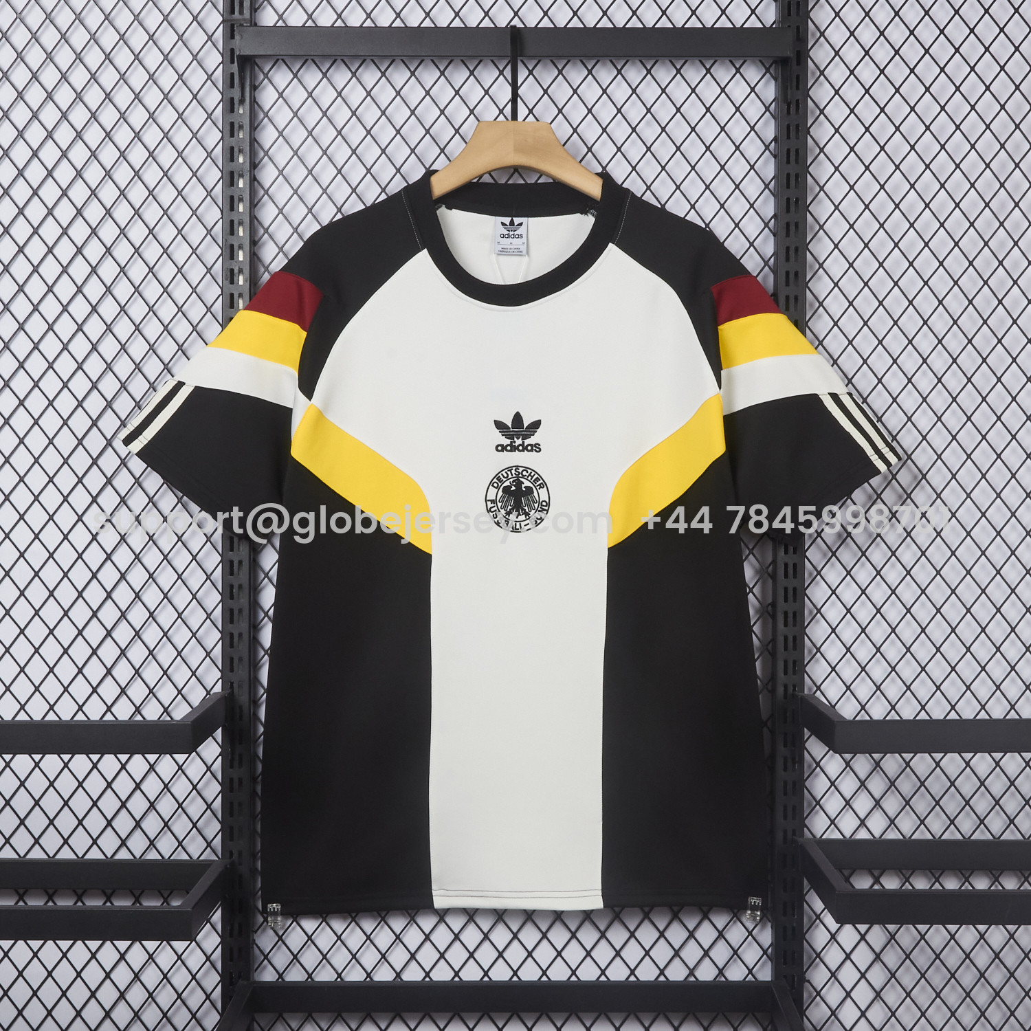 GlobeJersey-Germany 2026 Black And White Retro Style Special Jersey - Fans Version