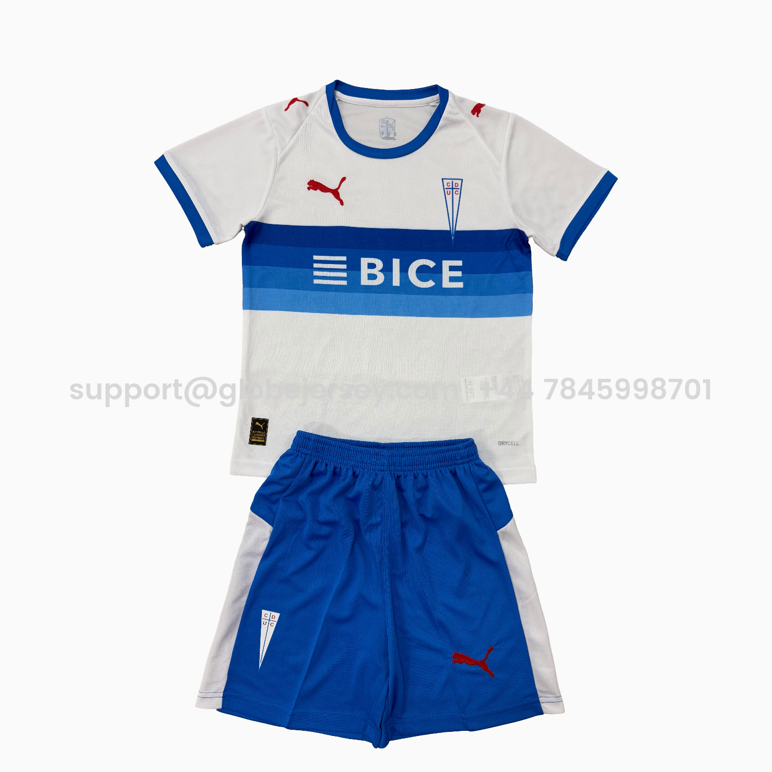 GlobeJersey-Universidad Católica del Chile 2026 Home Men's Adult Jersey Set - Fans Version