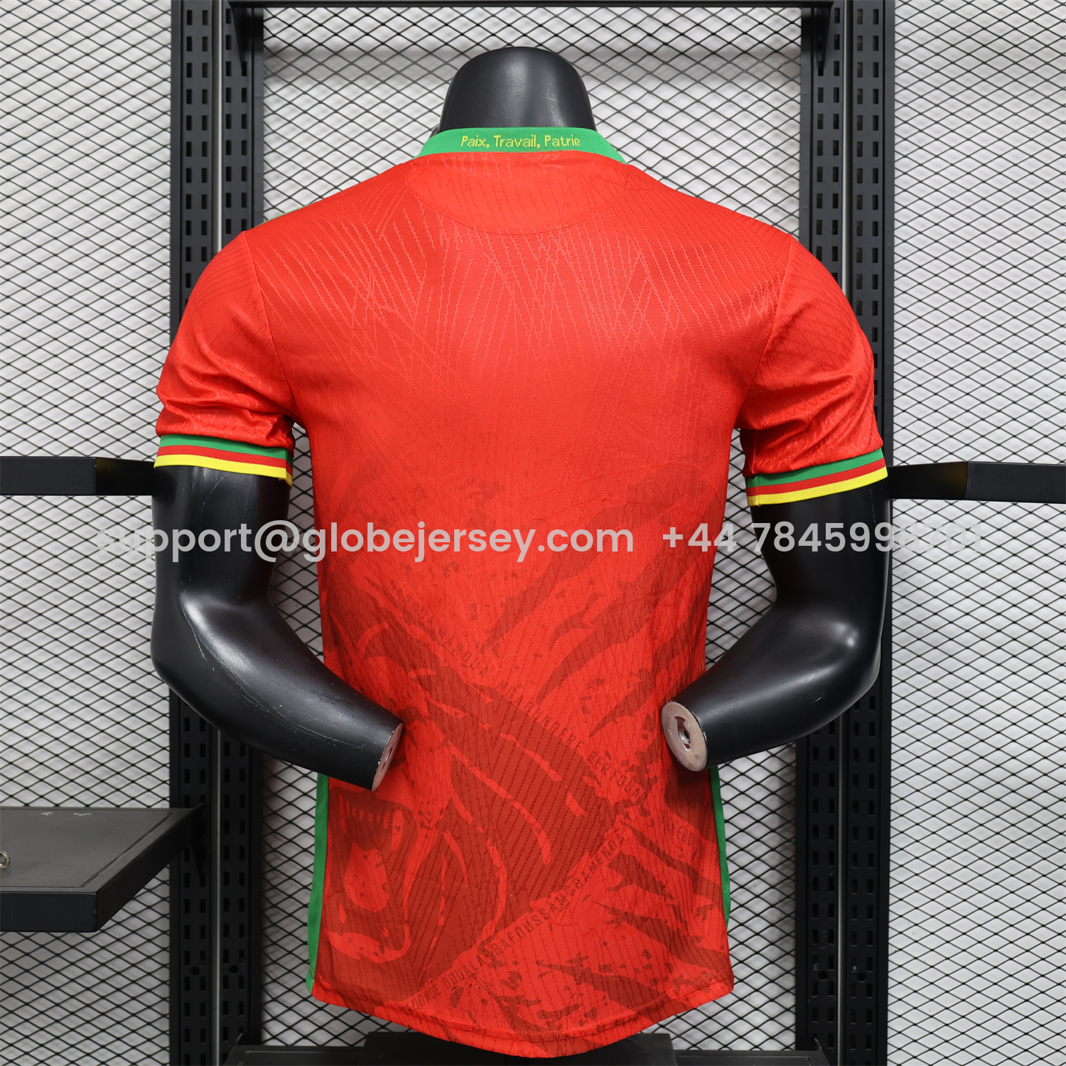 GlobeJersey-Cameroon 25-26 Away Jersey - Player Version