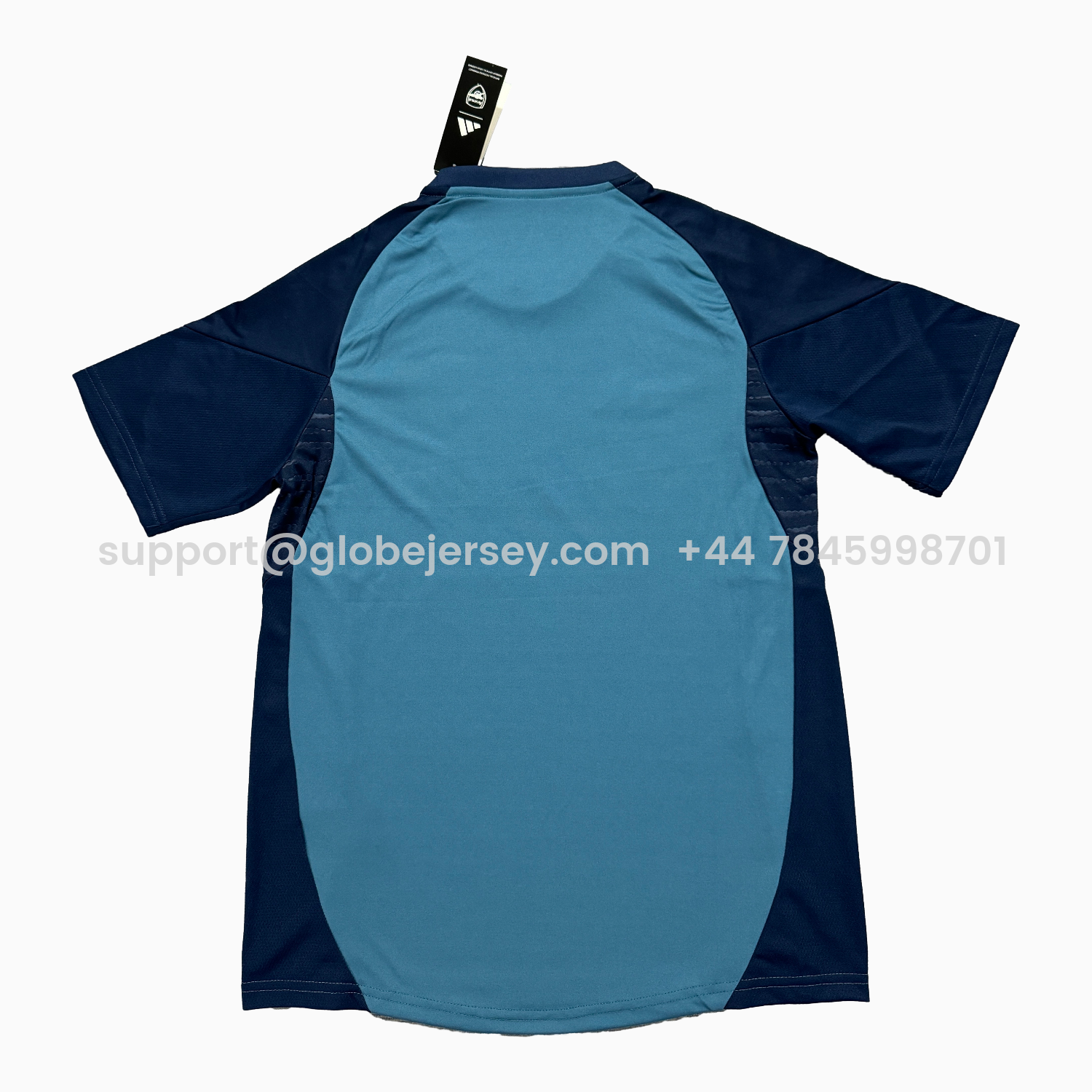GlobeJersey-Arsenal 25-26 Blue Grey Training Jersey - Fans Version