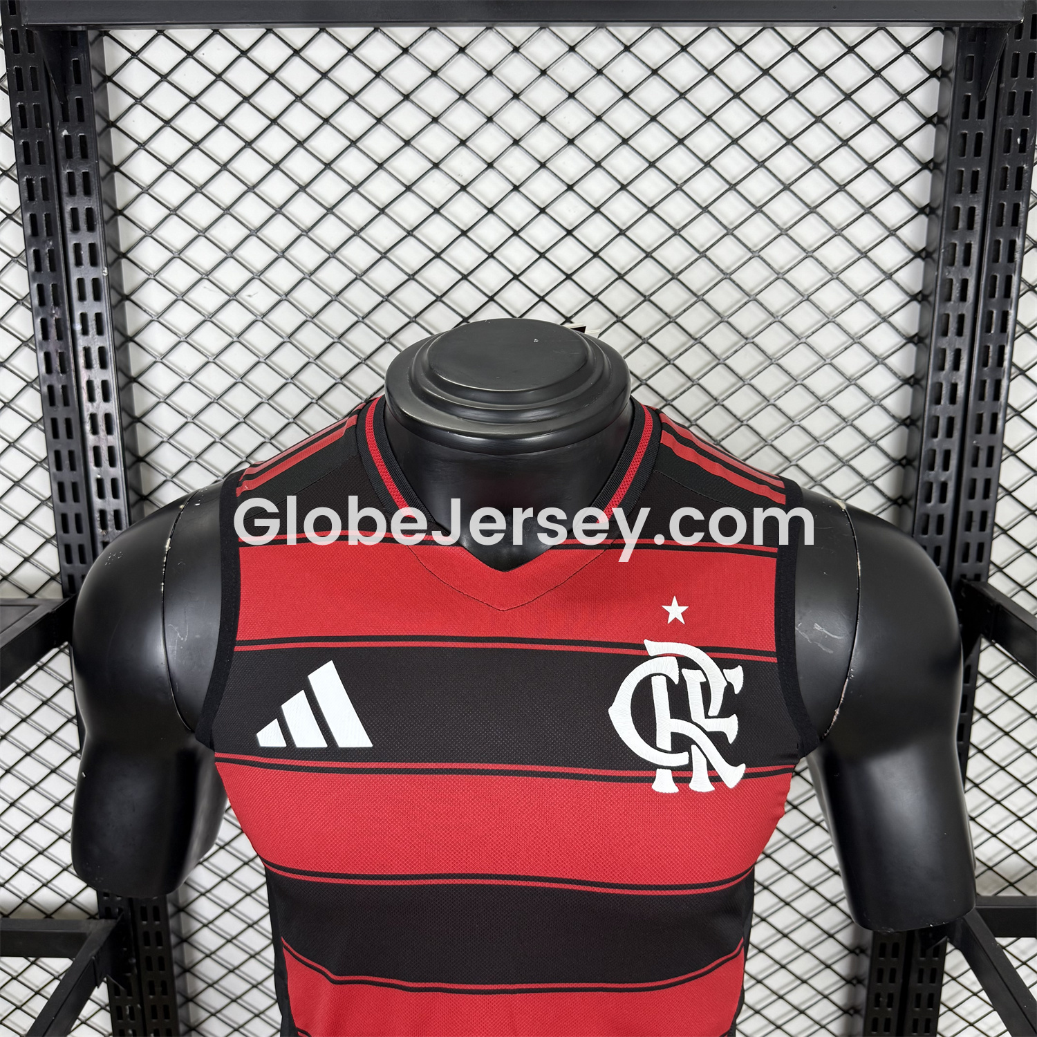 GlobeJersey-Flamengo 25-26 Home Unsponsored Vest - Player Version