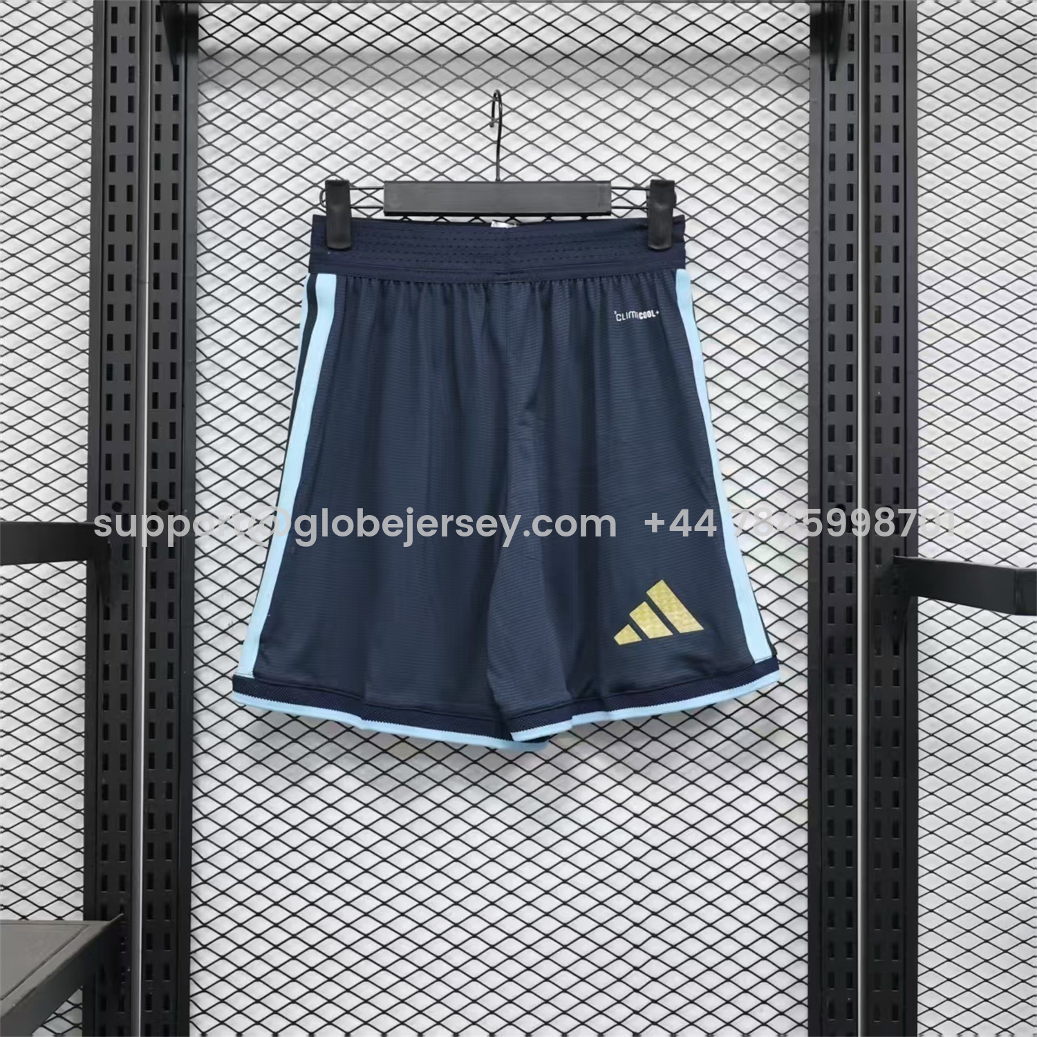 GlobeJersey-Argentina 2026 Blue Shorts - Player Version