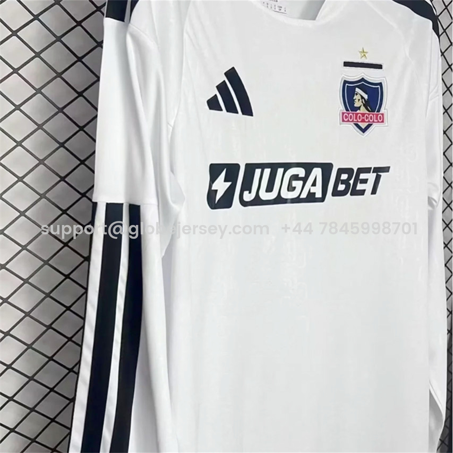 GlobeJersey-Colo Colo 25-26 Home Long Sleeves Jersey - Fans Version