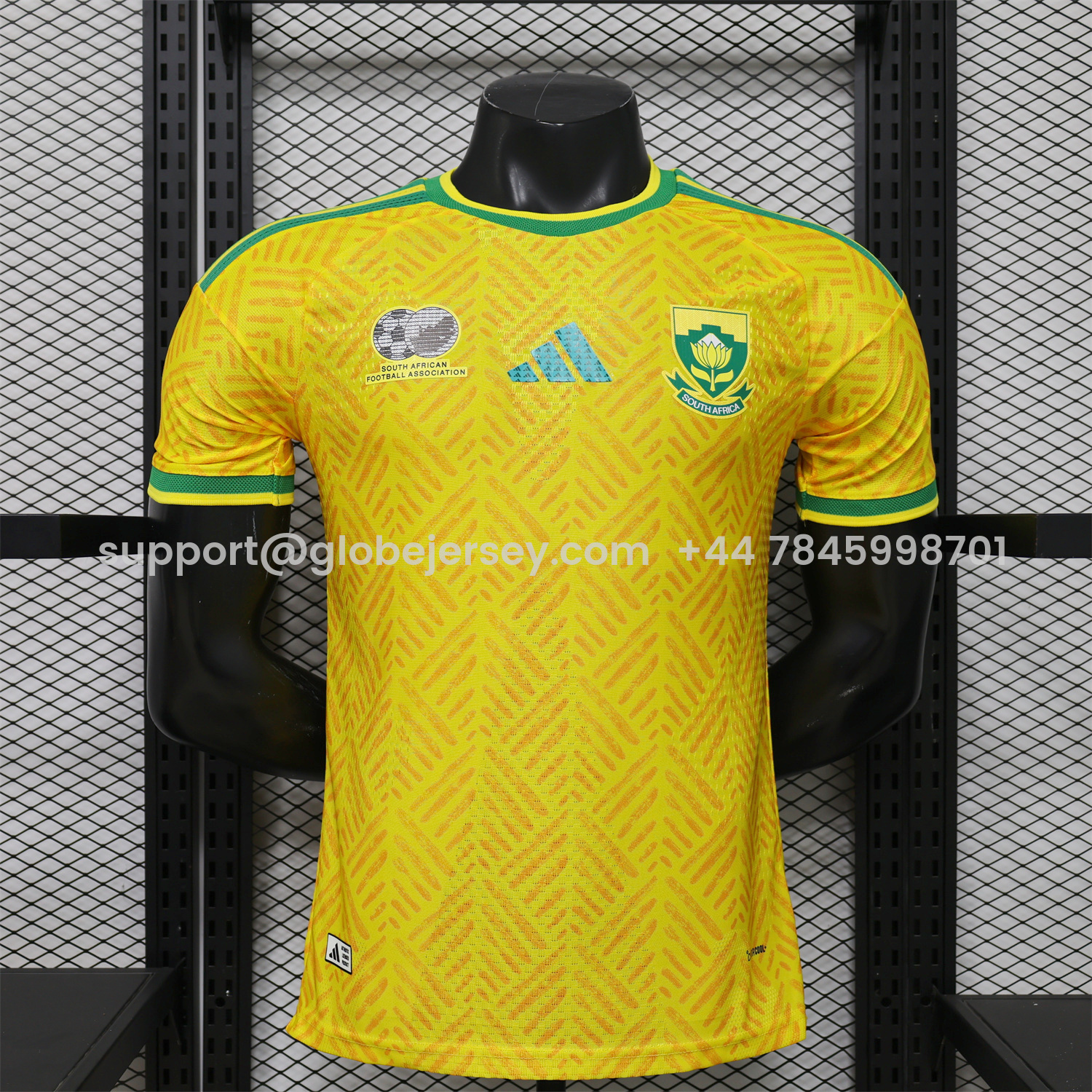 GlobeJersey-South Africa 2026 Home Jersey - Player Version