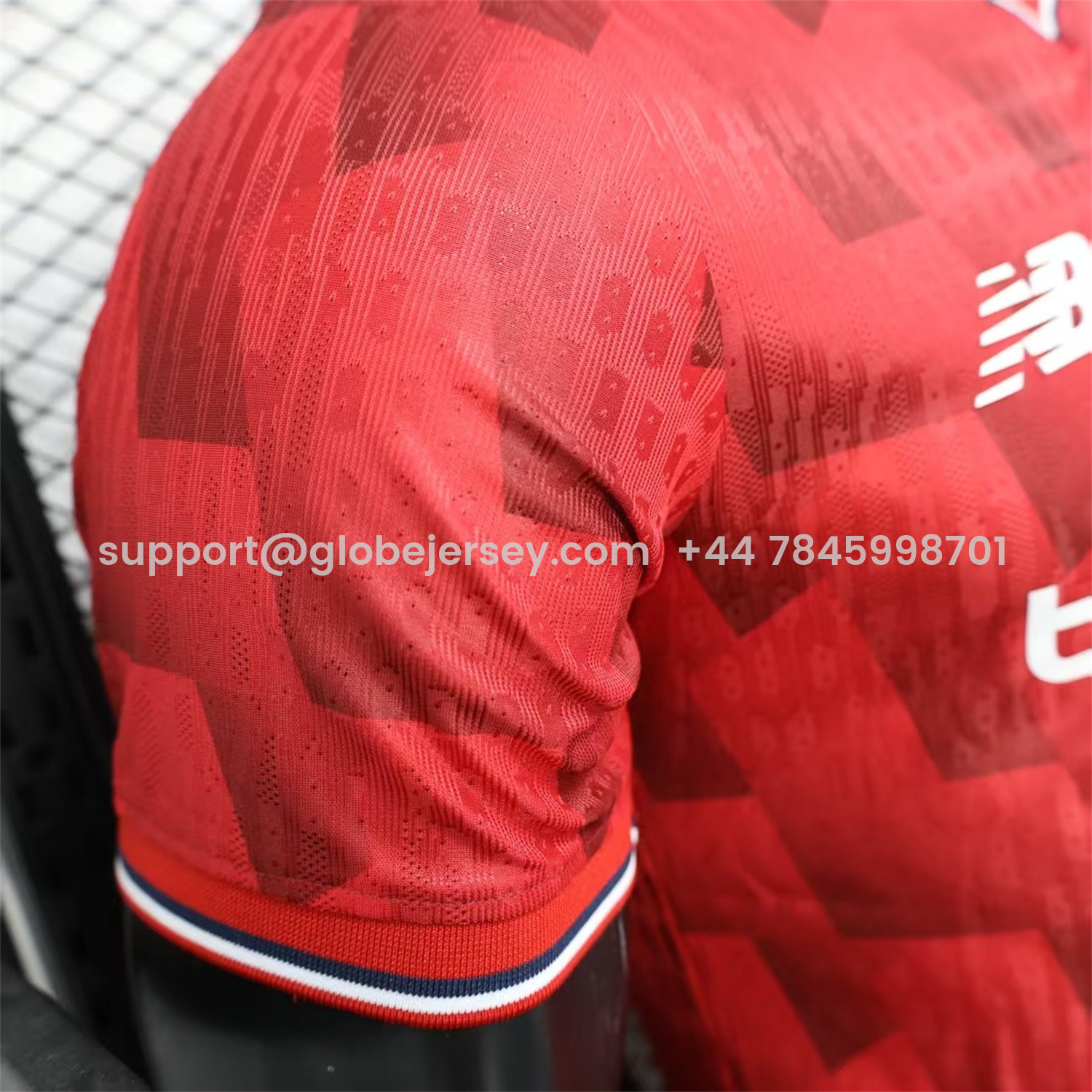 GlobeJersey-Lille 25-26 Home Red Jersey - Player Version