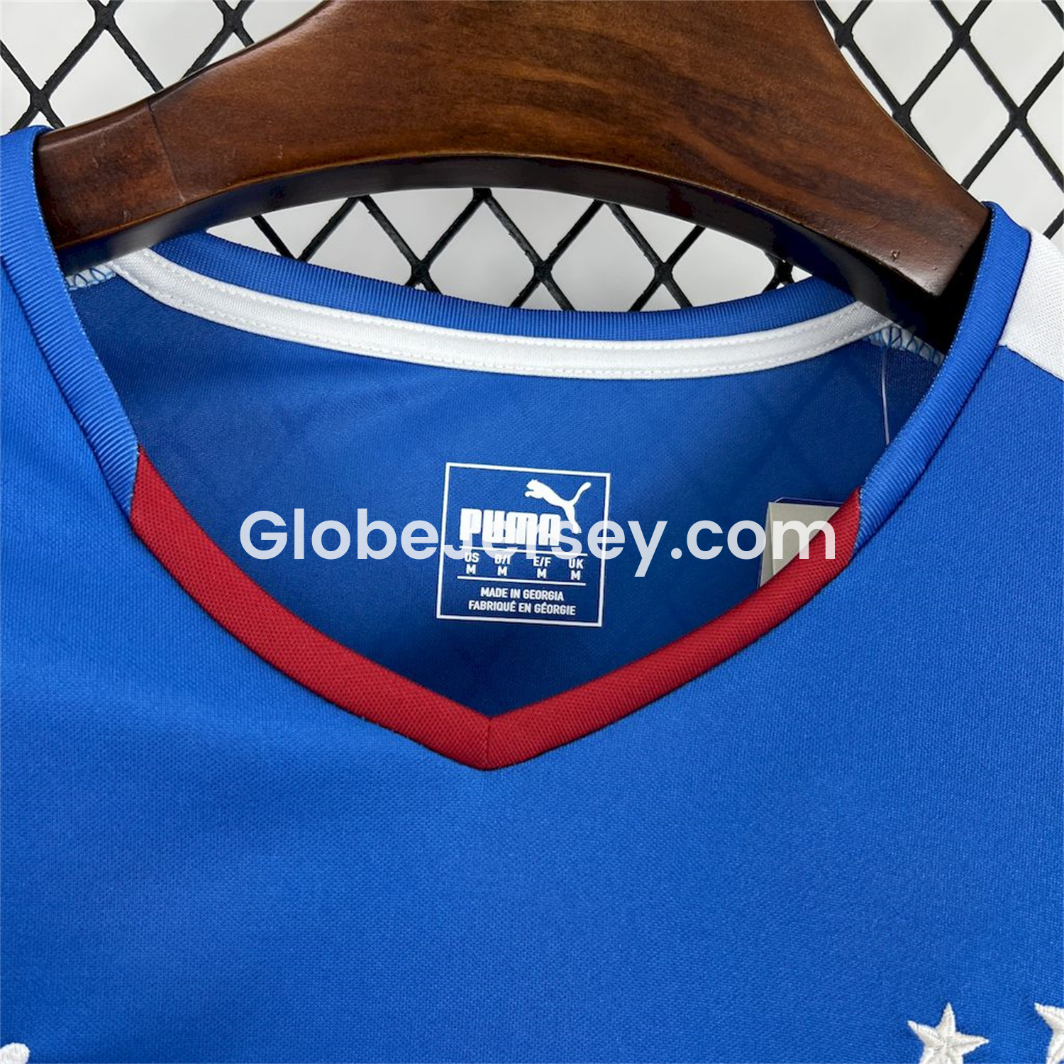 GlobeJersey-Retro Glasgow Rangers 2015-16 Home Jersey