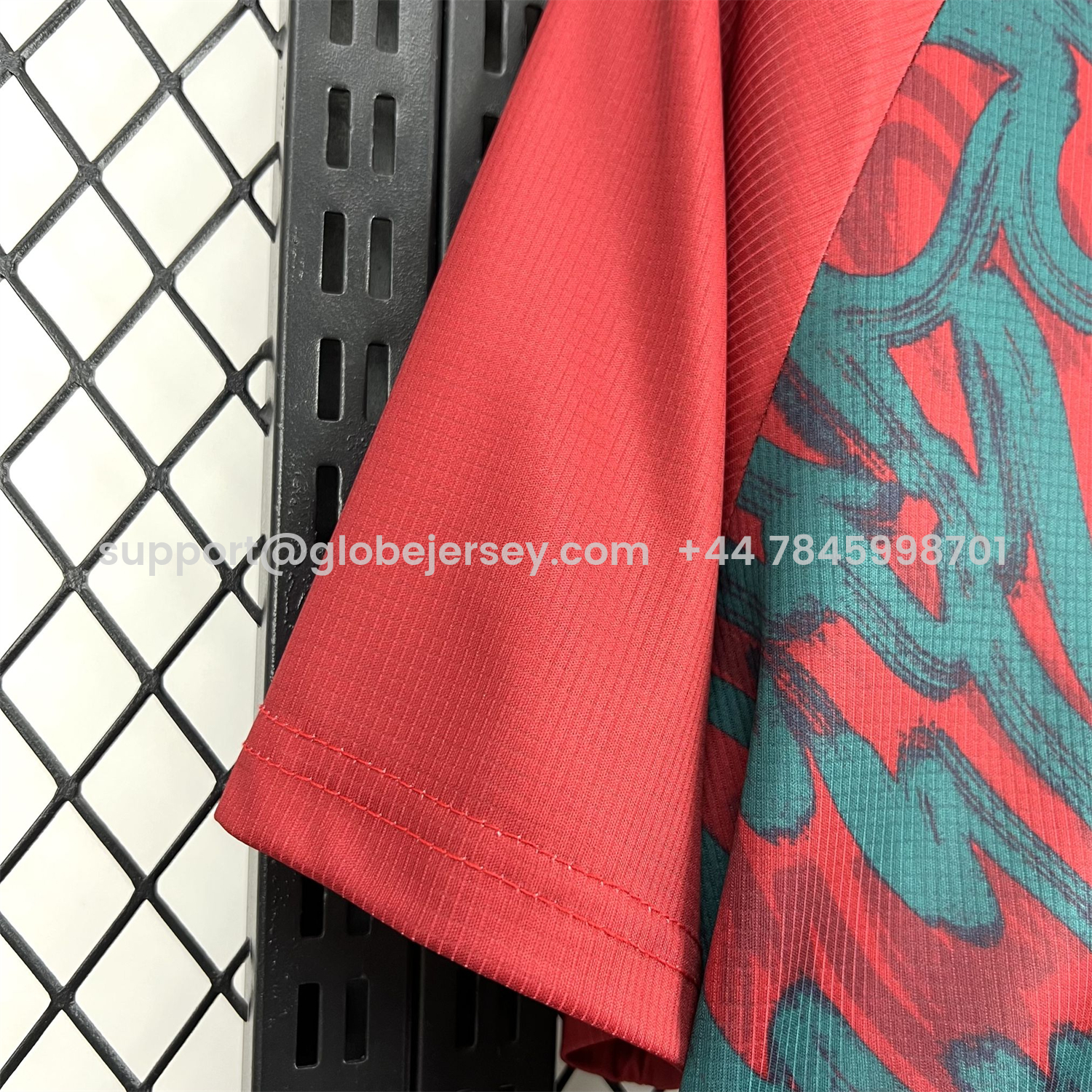 GlobeJersey-Portugal 2026 Pre-Match Deep Red Jersey - Fans Version
