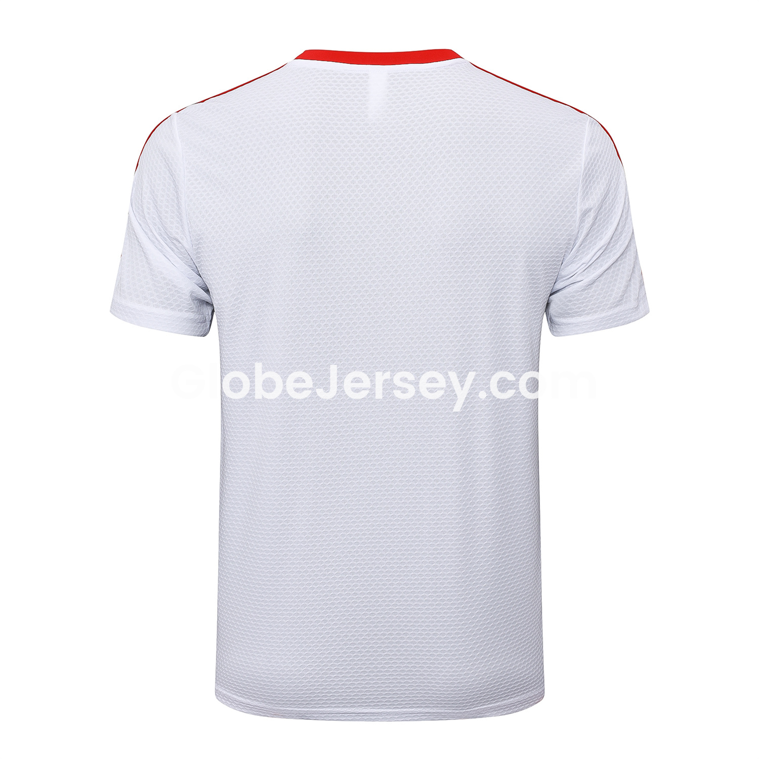 GlobeJersey-Bayern Munich 2025 125th Anniversary Short-Sleeve Training Set - White Top and Shorts