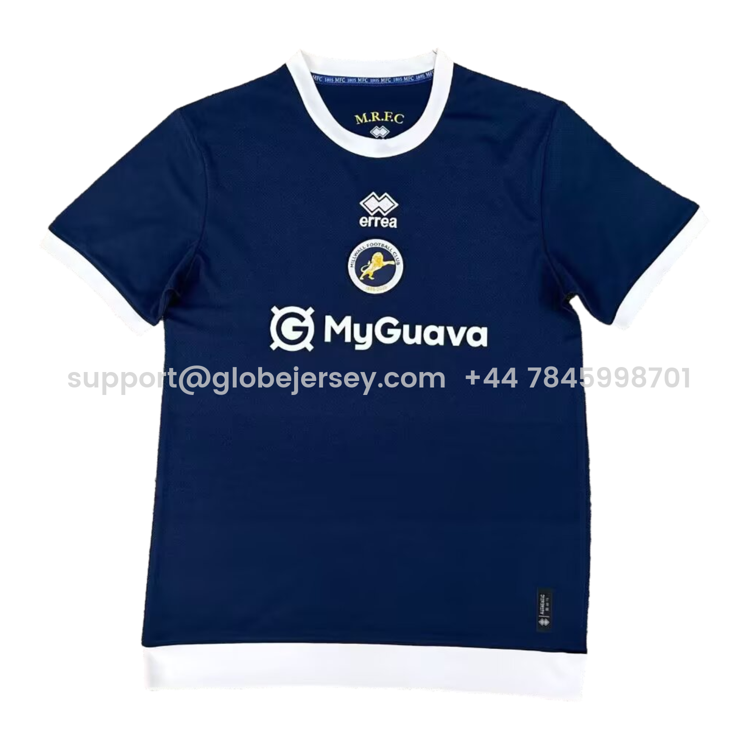 GlobeJersey-Millwall 25-26 Home Jersey - Fans Version