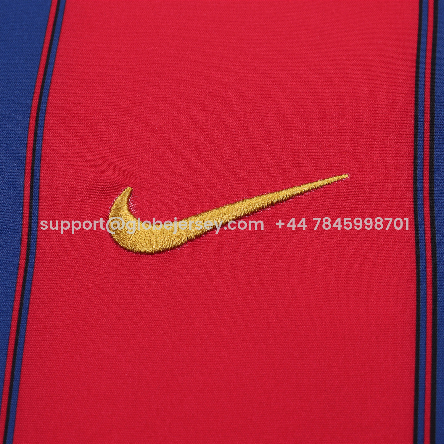 GlobeJersey-Retro Barcelona 2003-04 Home Kids Kit