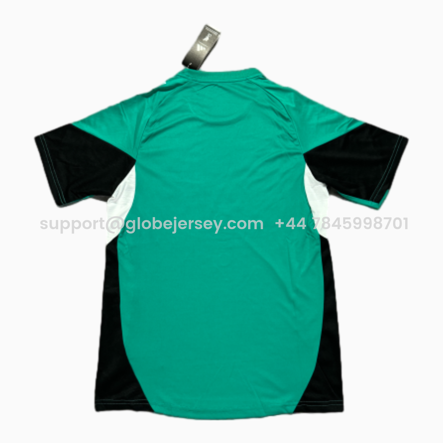 GlobeJersey-Liver.pool 25-26 AXA Green Training Jersey - Fans Version
