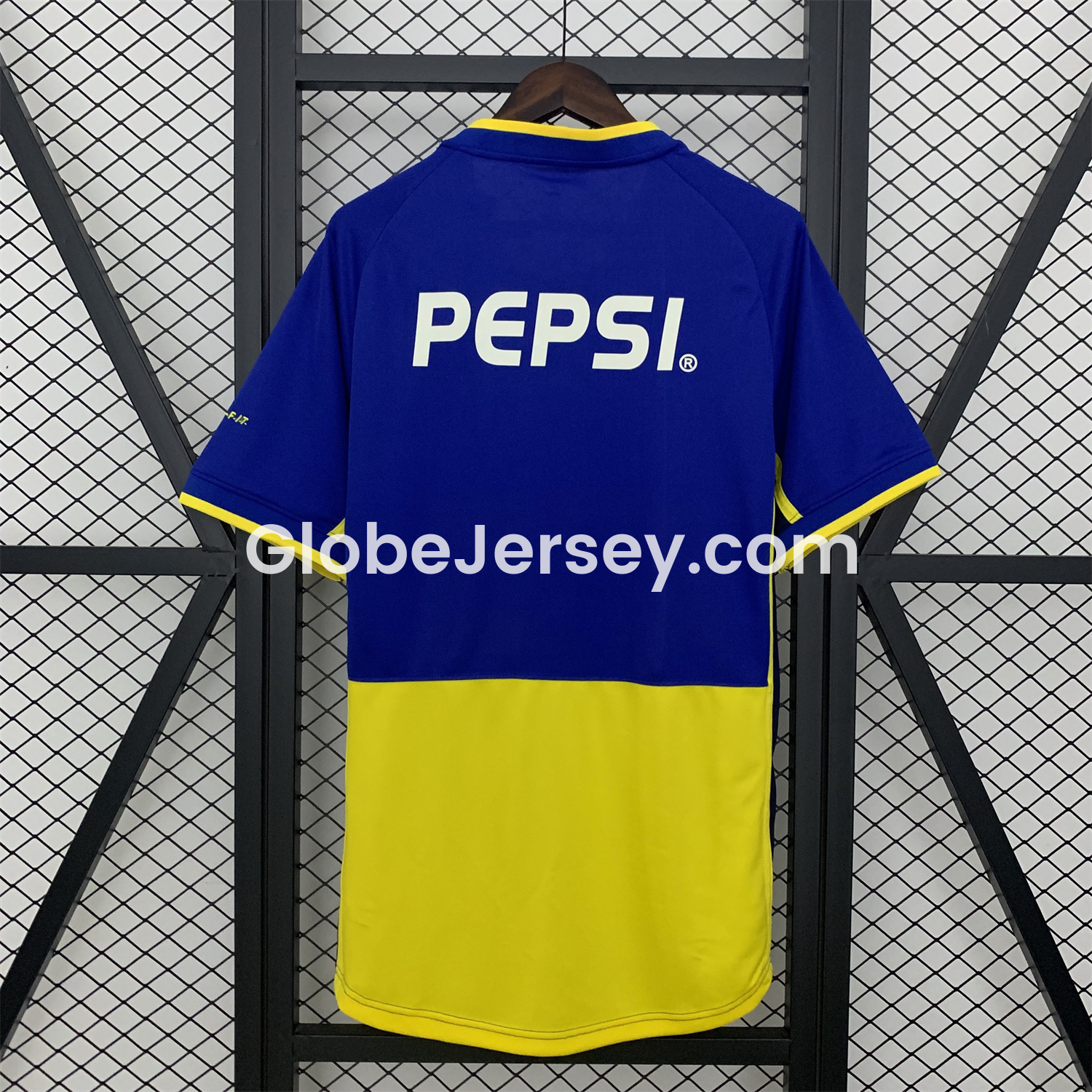 GlobeJersey-Retro Boca Juniors 2002-03 Home Jersey