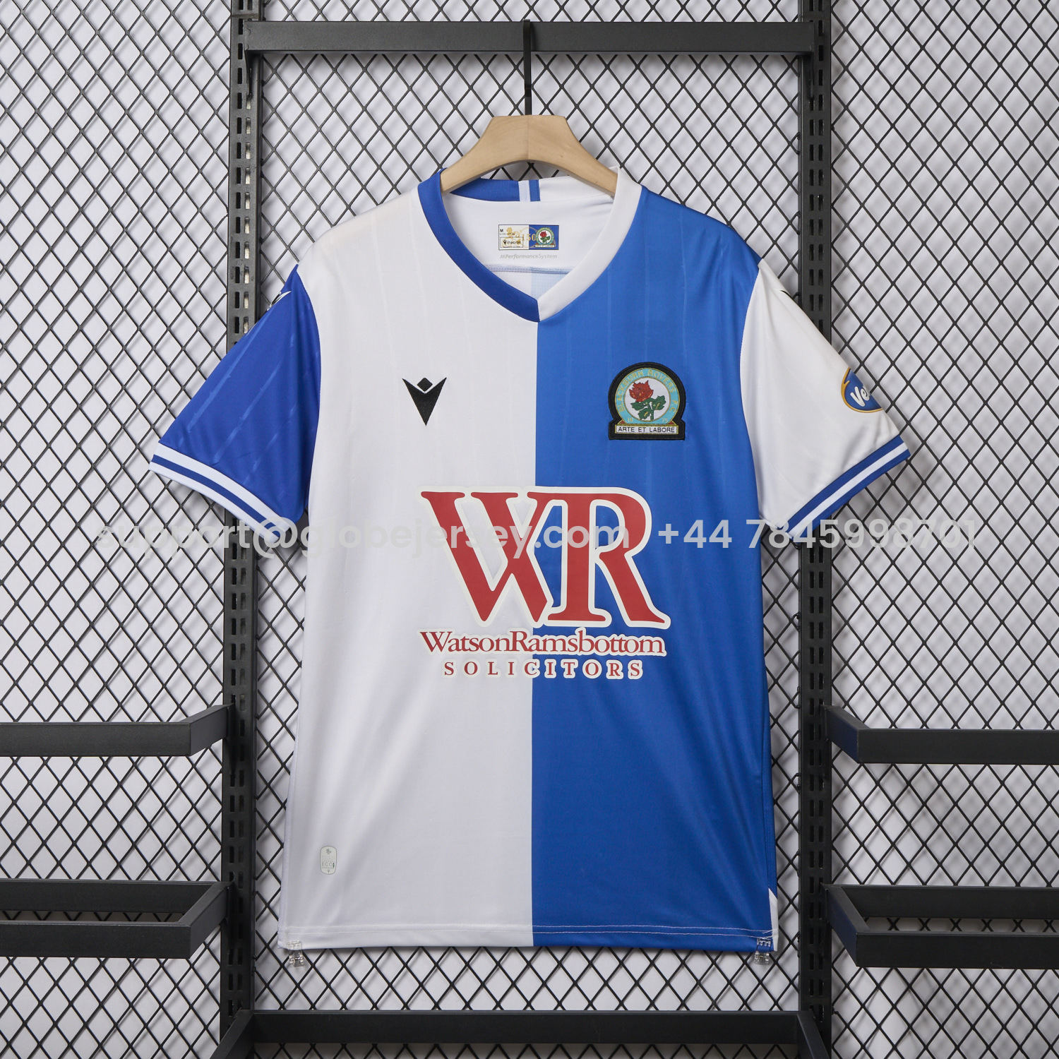 GlobeJersey-Blackburn Rovers 25-26 Home 150th Anniversary Jersey - Fans Version