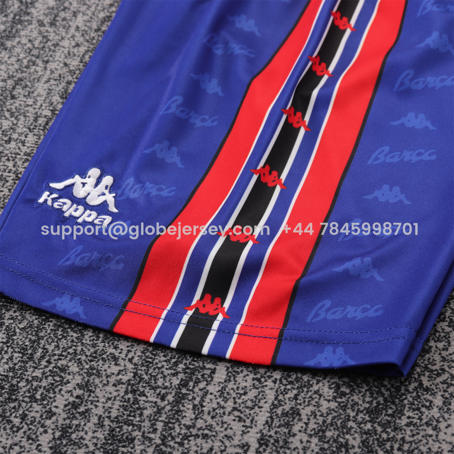 GlobeJersey-Retro Barcelona 1996-97 Home Kids Kit