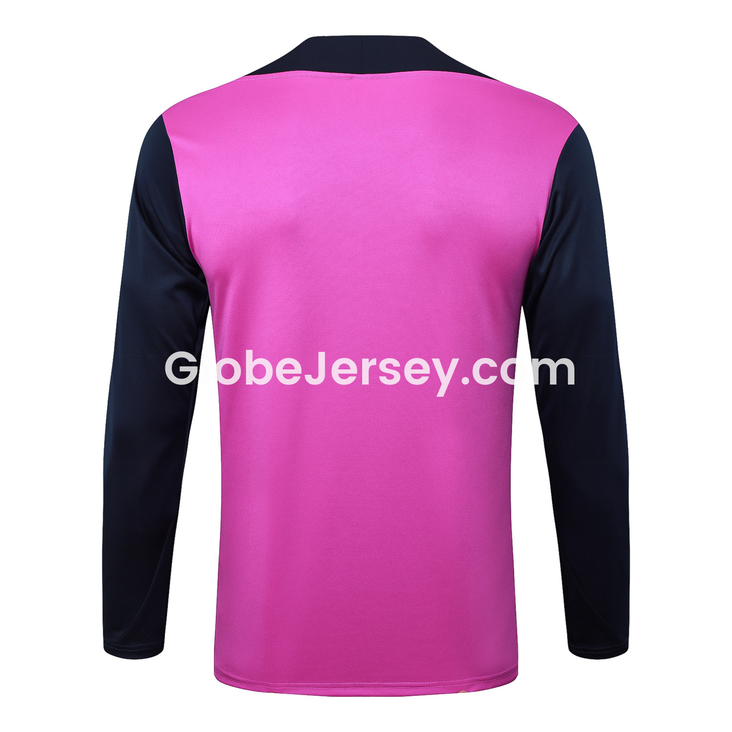 GlobeJersey-Barcelona 25-26 Long Sleeve Training Set - Purple Top and Deep Blue Pants