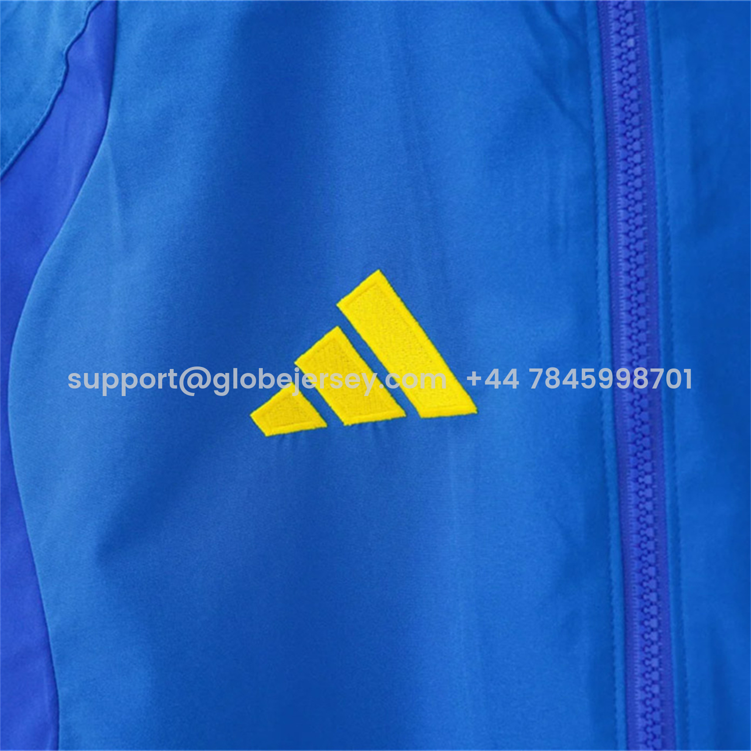 GlobeJersey-Colombia 2026 Blue Windbreaker Jacket