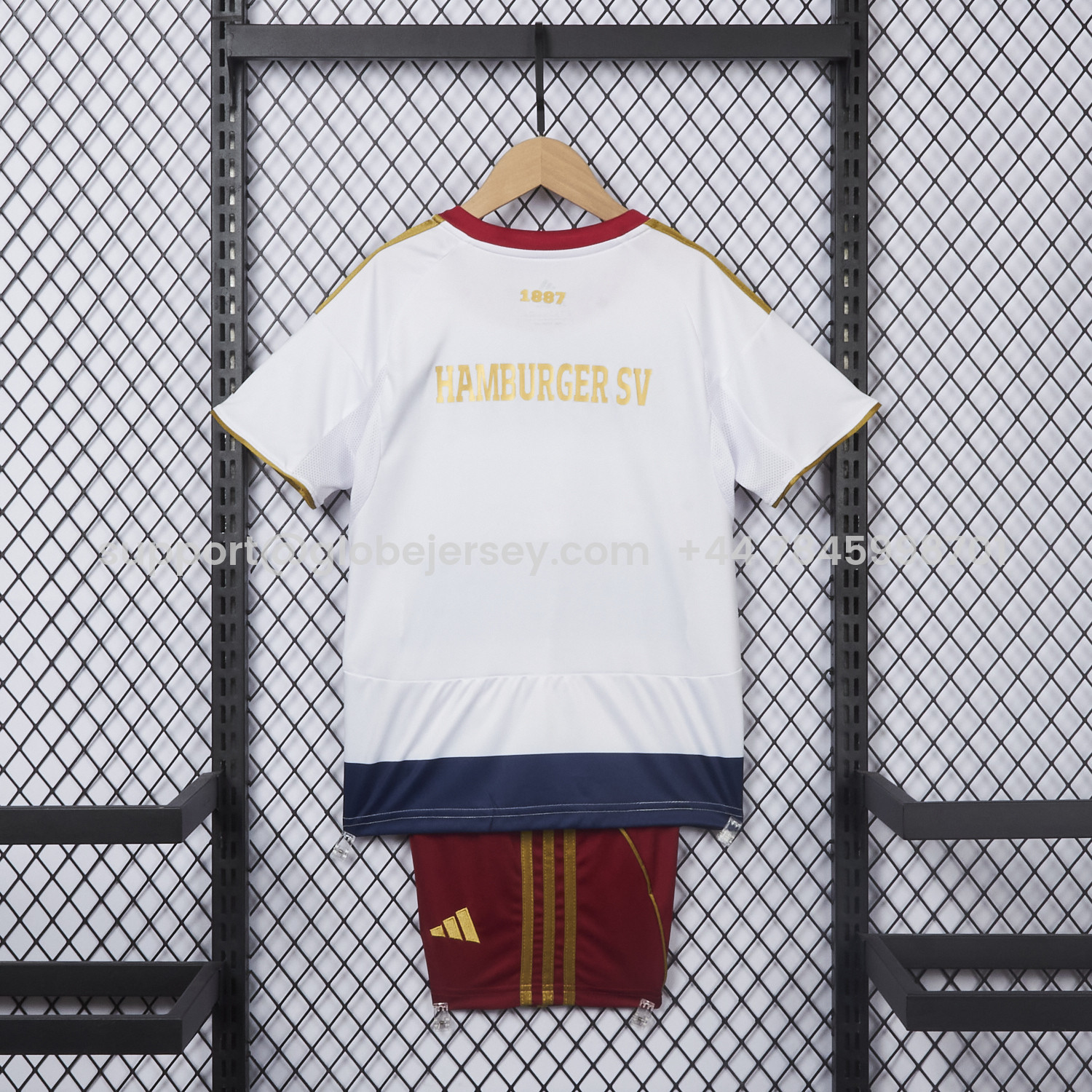 GlobeJersey-Hamburger SV 25-26 1887 Bundesliga Games Special Kids Kit