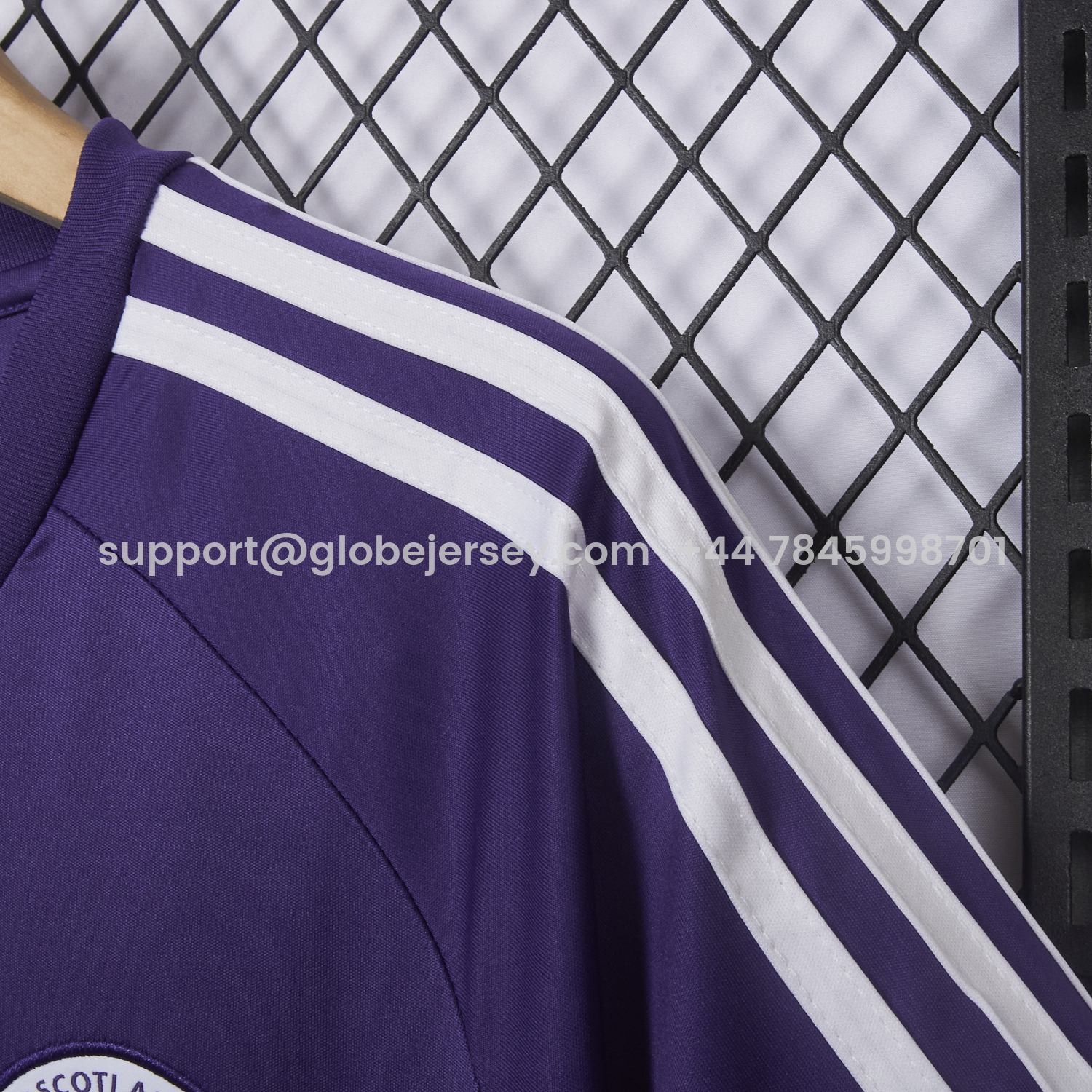 GlobeJersey-S-c-o.t l.a-n.d 2026 Purple Travel Jersey - Fans Version