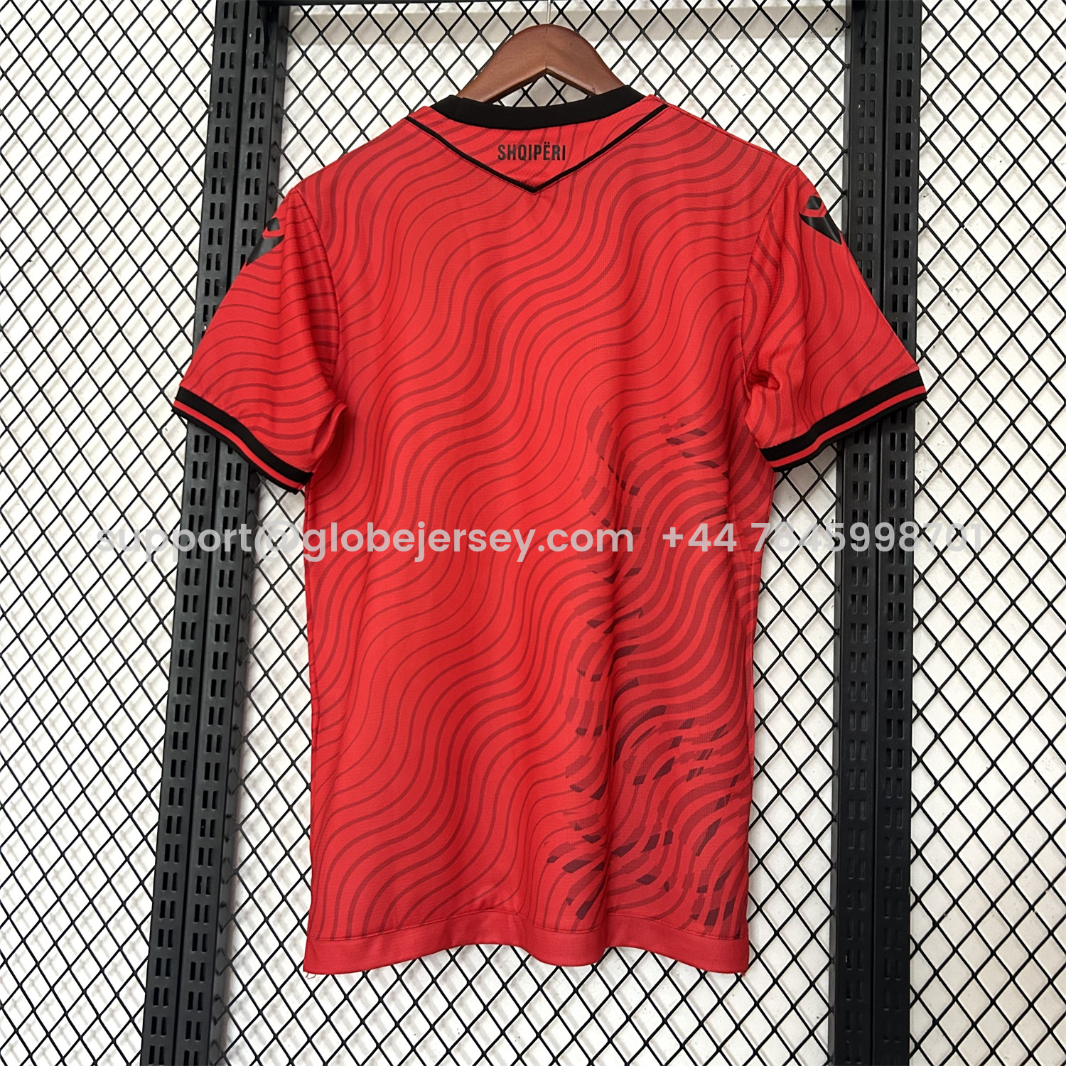 GlobeJersey-Albania 2026 Home Red Jersey - Fans Version