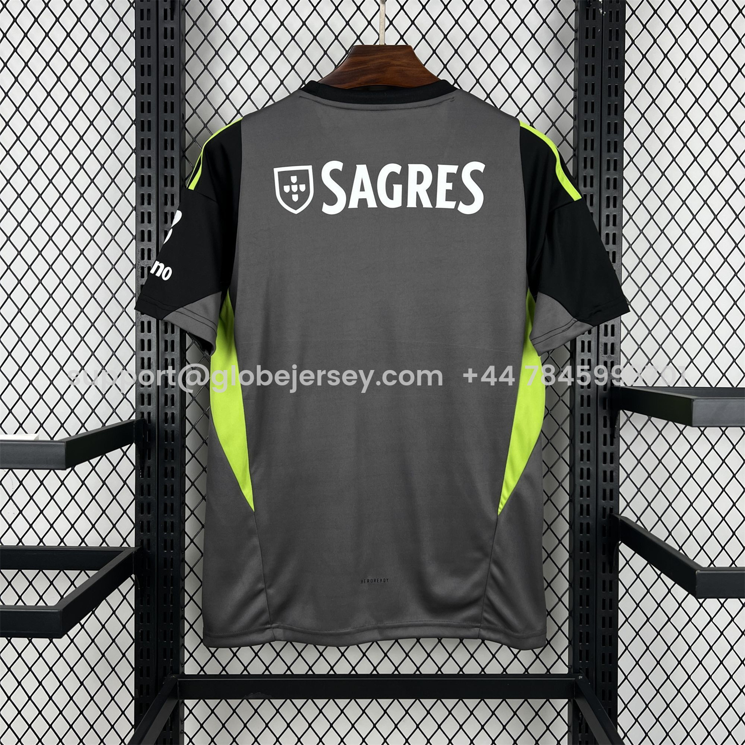 GlobeJersey-Benfica 25-26 Black Goalkeeper Jersey - Fans Version