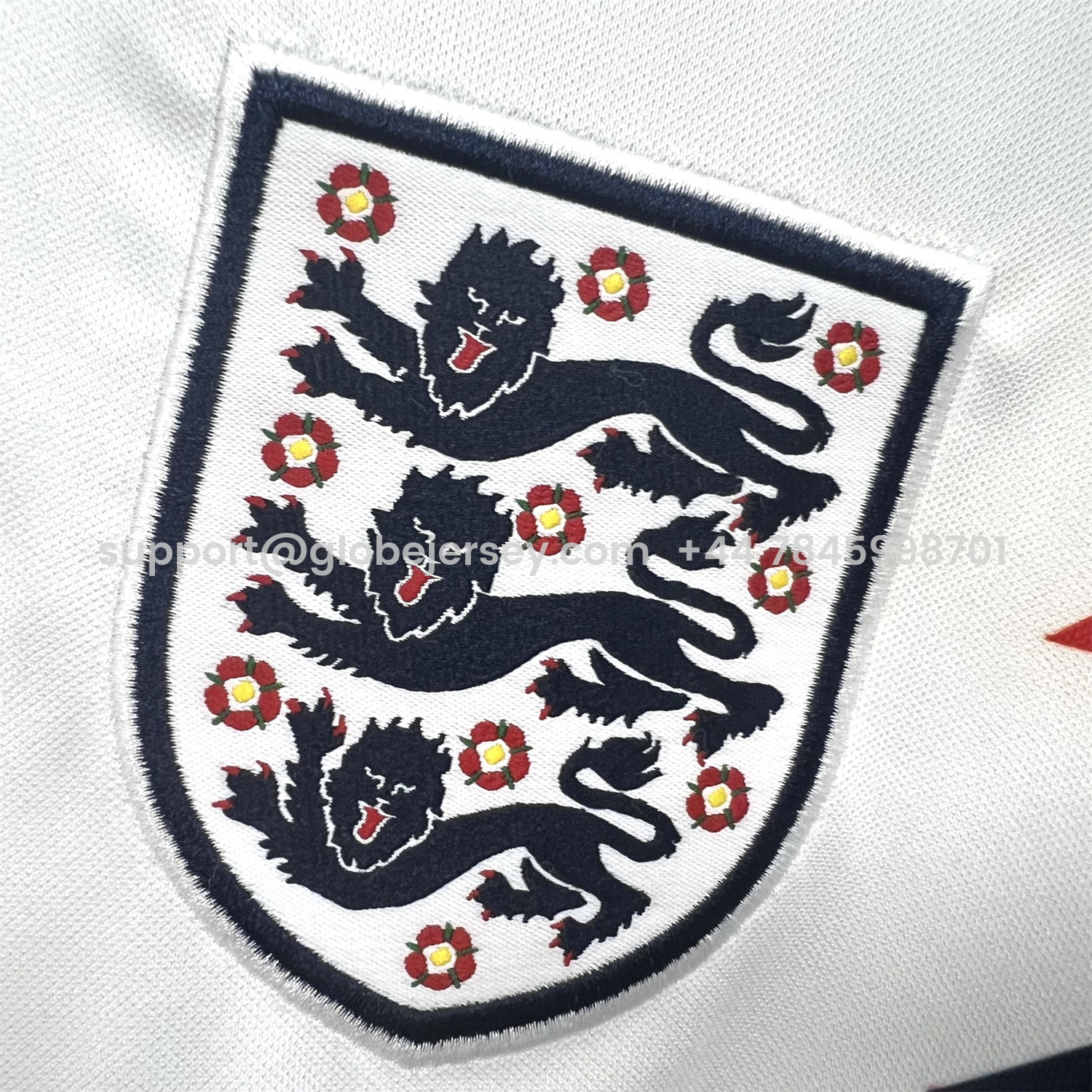 GlobeJersey-England 2026 World Cup White Special Jersey - Fans Version