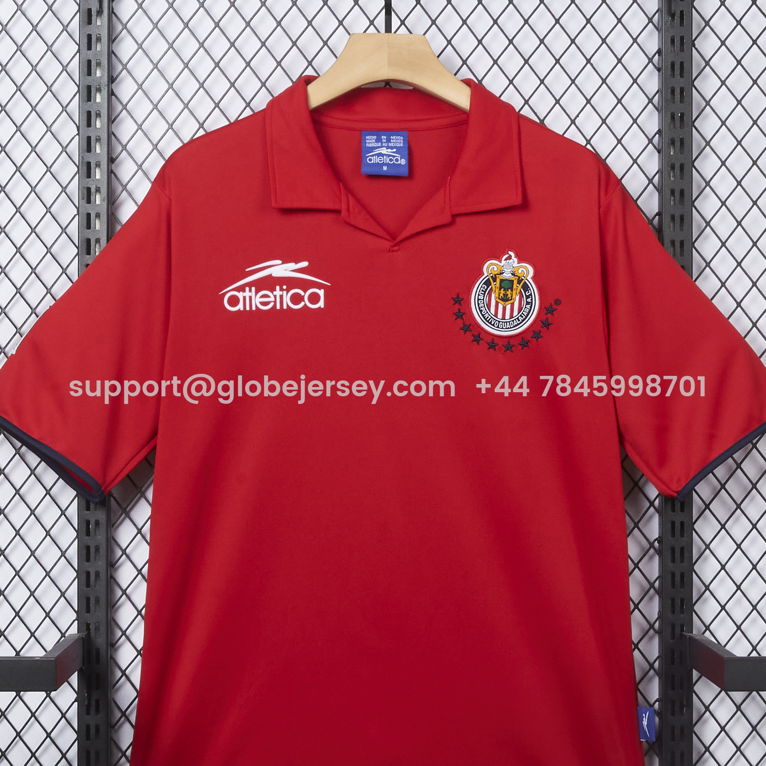 GlobeJersey-Retro Chivas de Guadalajara 2003-04 Third Red Jersey