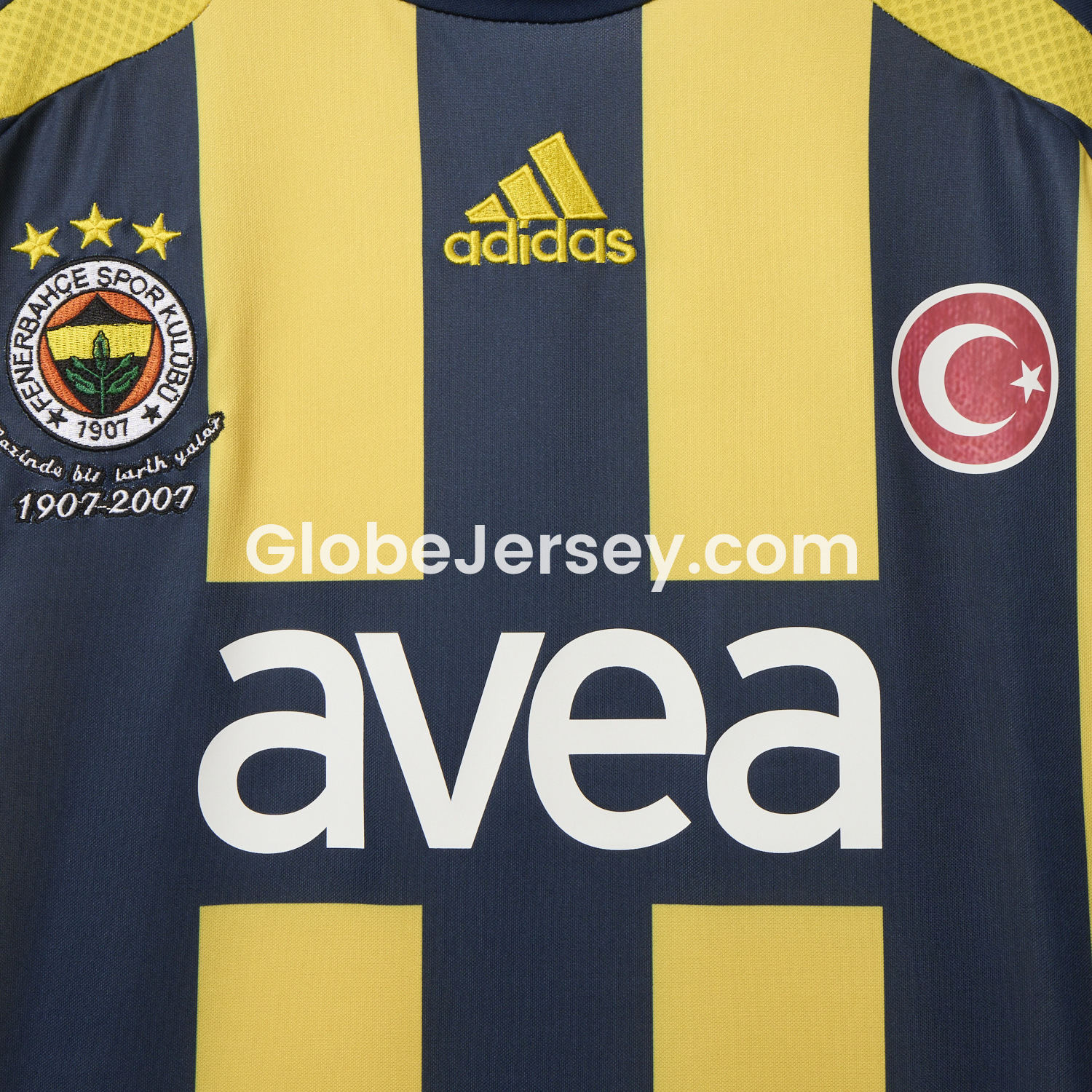 GlobeJersey-Retro Fenerbahce 2008-09 Home Jersey