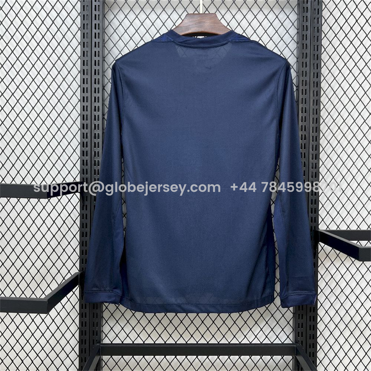 GlobeJersey-Paris Saint-Germain PSG 25-26 Home Long Sleeves Jersey - Fans Version