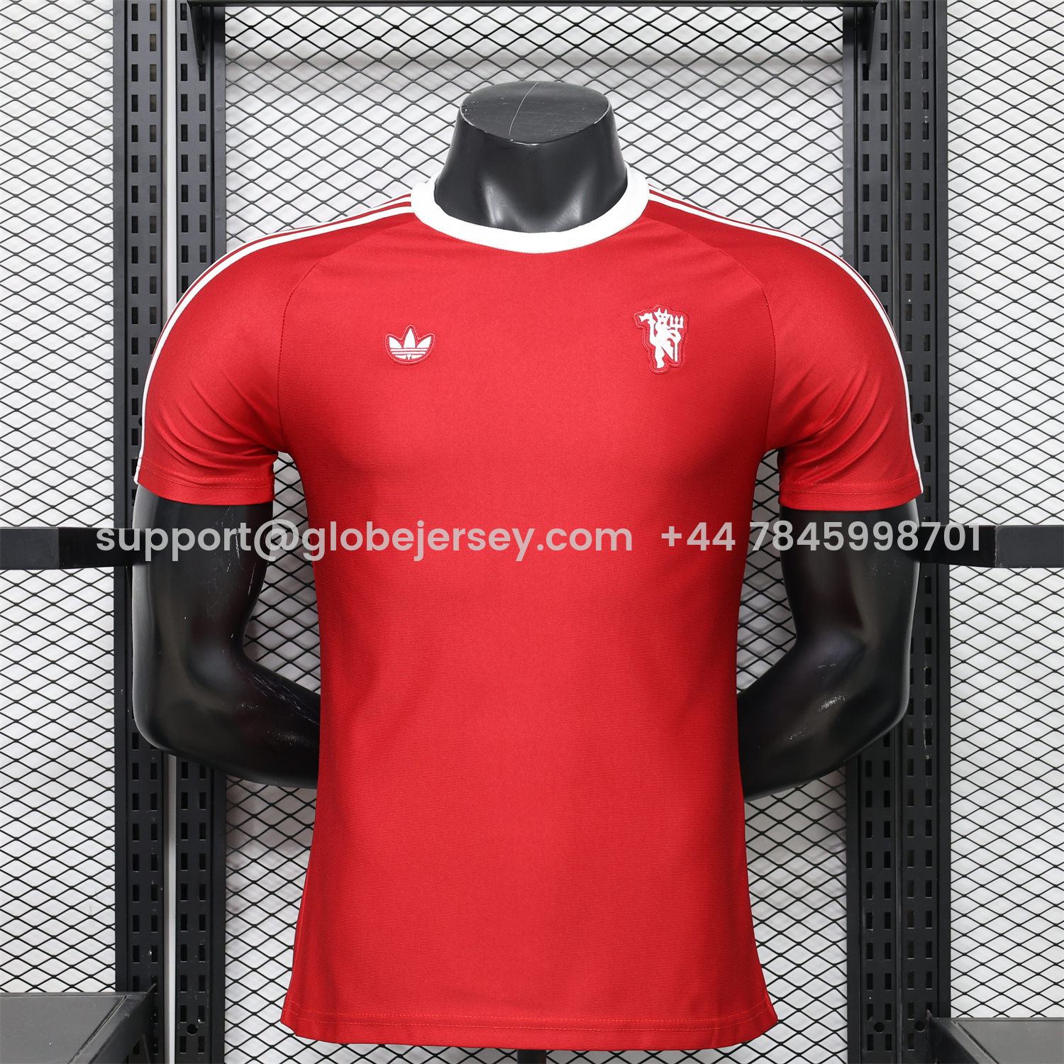 GlobeJersey-Manchester United 26-27 Red Casual Jersey - Player Version