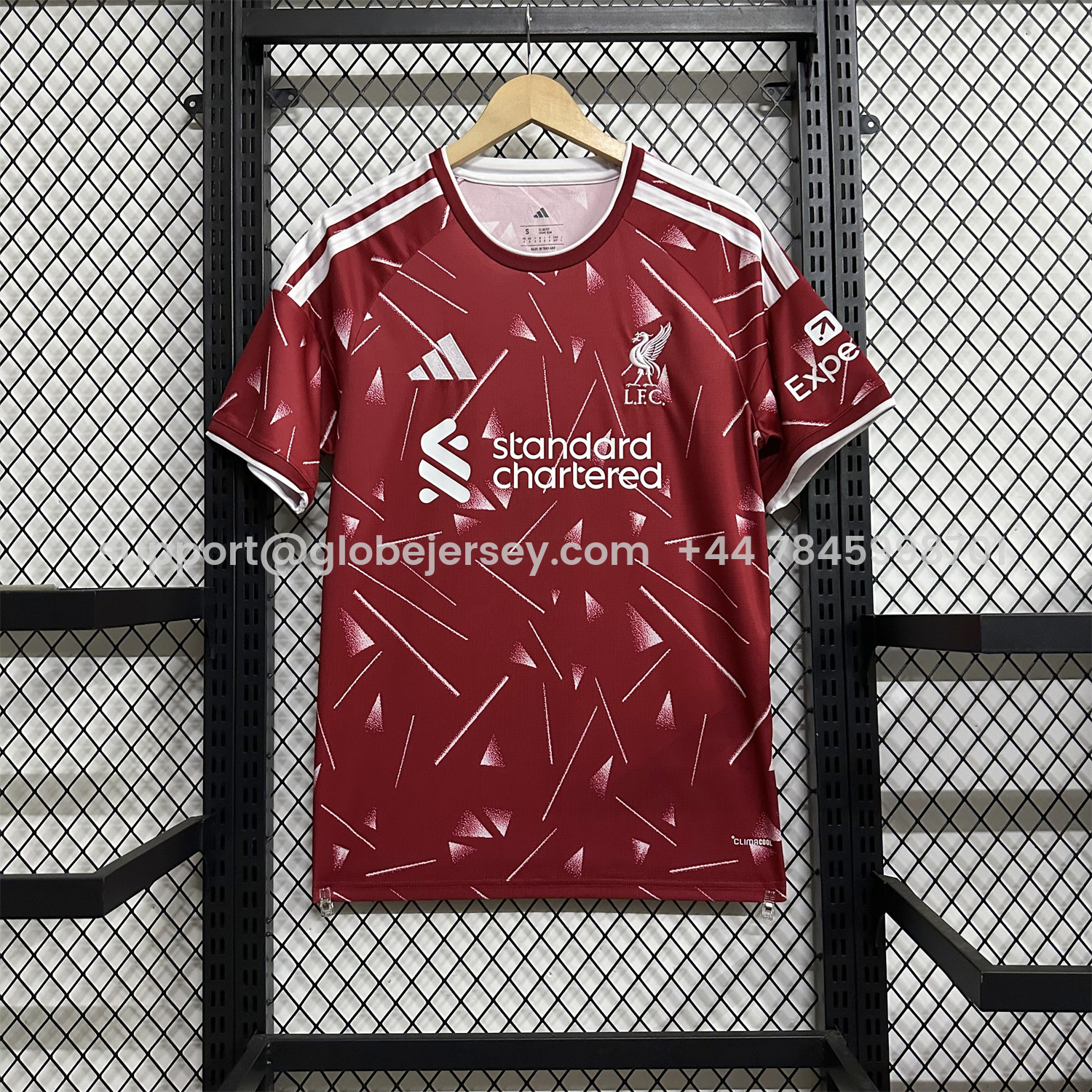 GlobeJersey-Liver.pool 26-27 Home Jersey - Fans Version