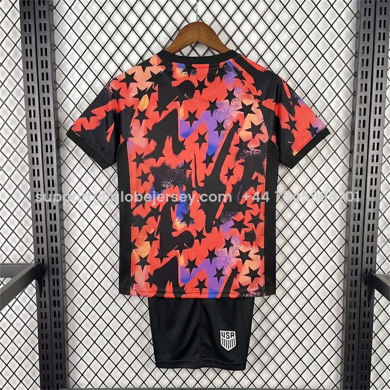 GlobeJersey-United States USA 2026 Hollywood Goalkeeper Special Kids Kit