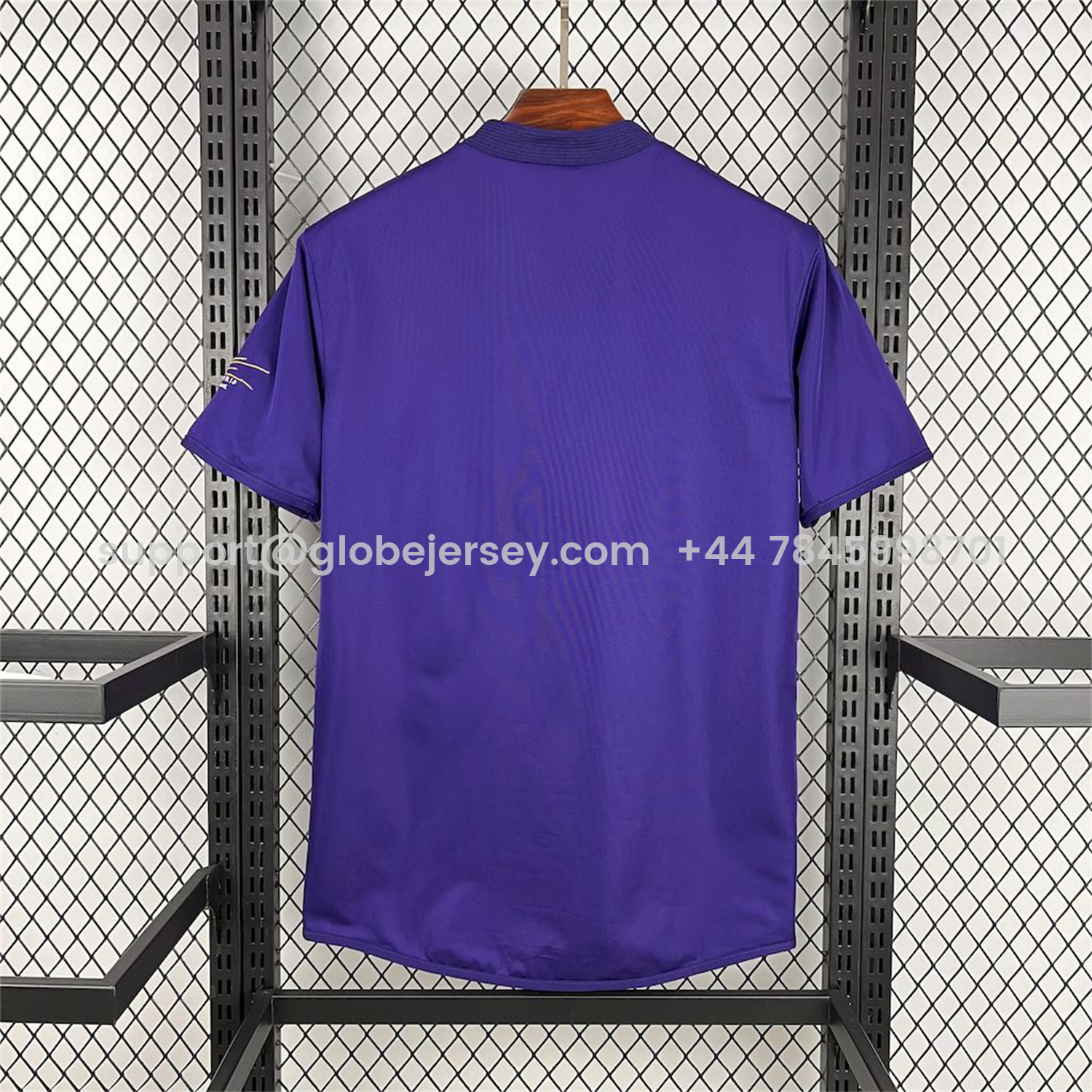 GlobeJersey-Retro Real Madrid 2002-03 Reversible Double-sided Centenary Third Unsponsored Jersey