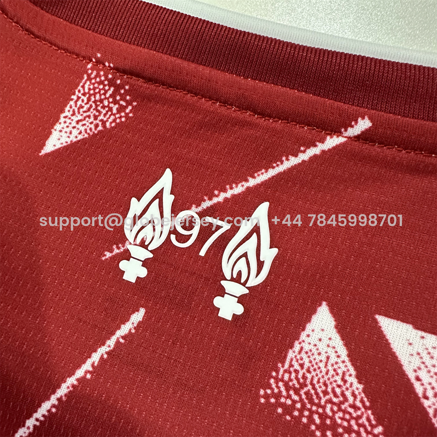 GlobeJersey-Liver.pool 26-27 Home Jersey - Fans Version