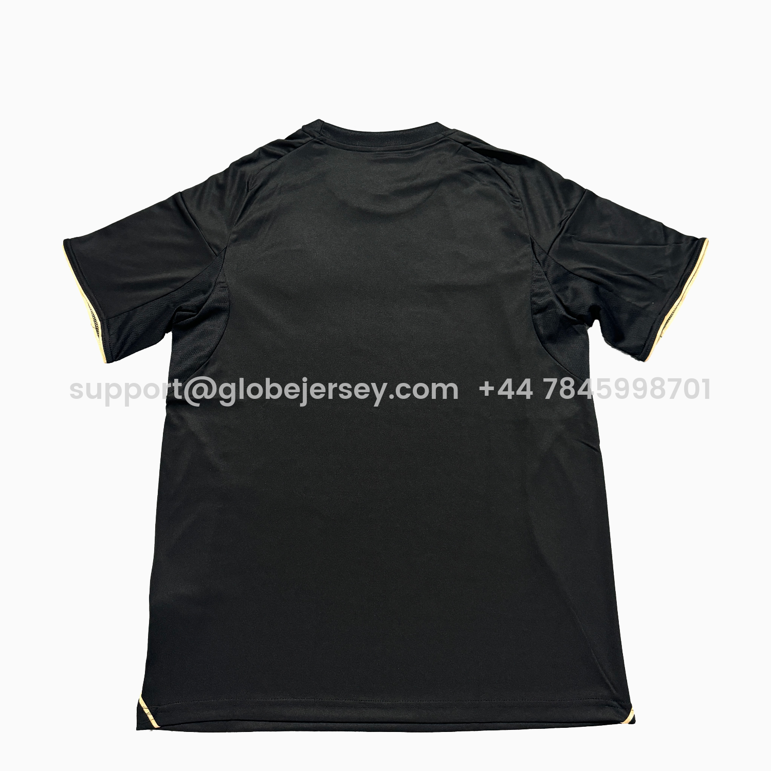 GlobeJersey-Fulham 25-26 Third Black Jersey - Fans Version
