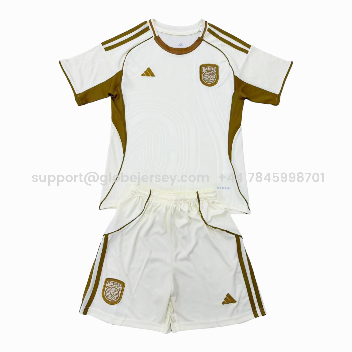 GlobeJersey-San Diego 25-26 Pre-Match Training Men's Adult Jersey Set - Fans Version