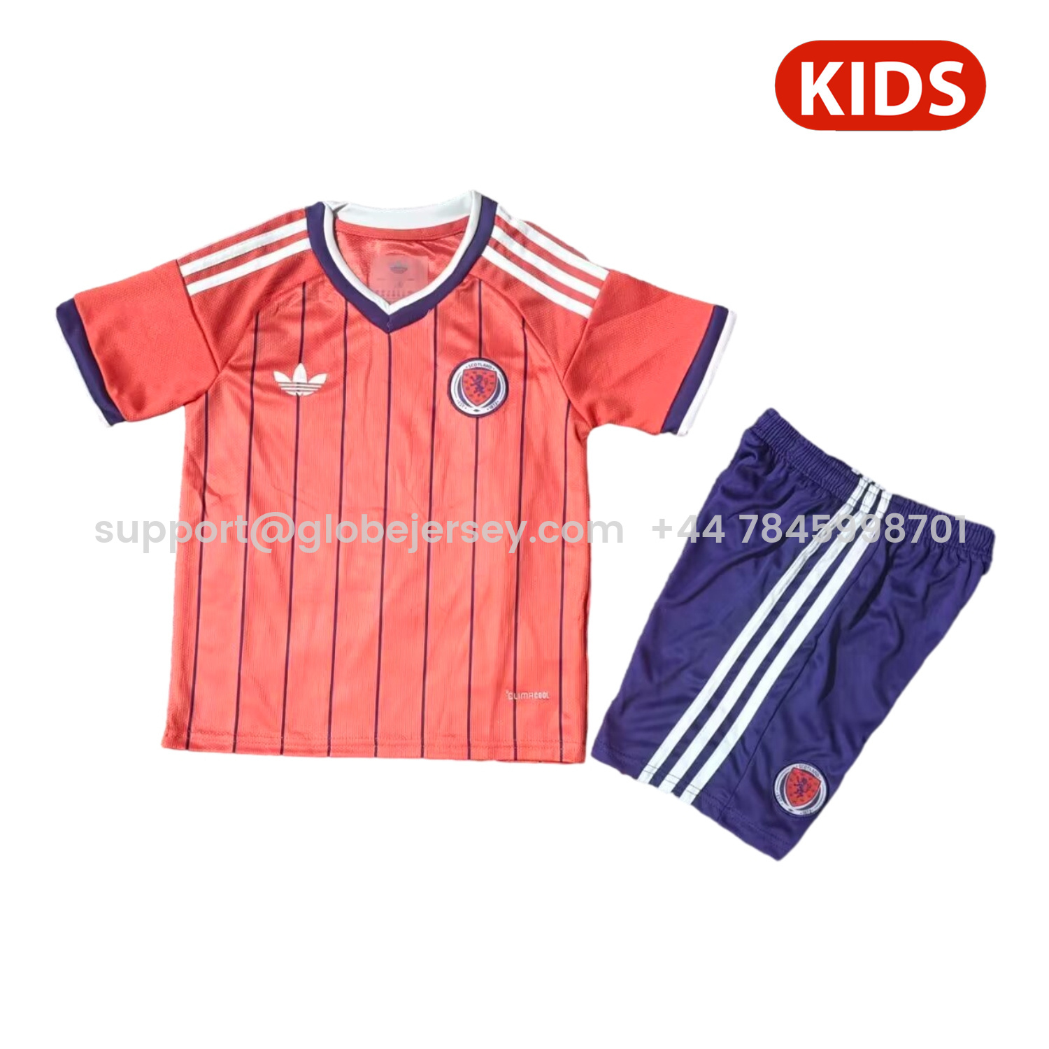 GlobeJersey-S-c-o.t l.a-n.d 2026 Away Kids Kit