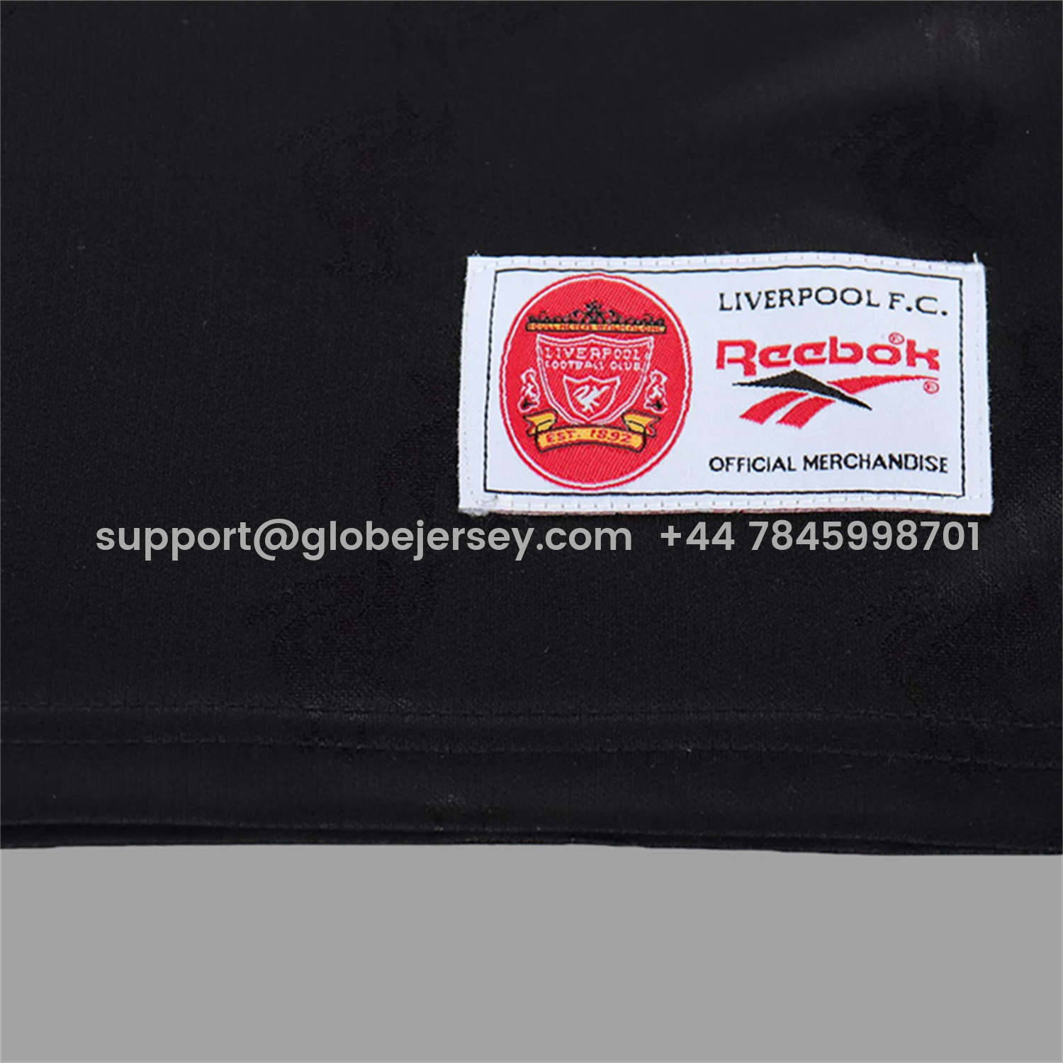 GlobeJersey-Retro Liver.pool 1996-97 Black Special Kids Kit