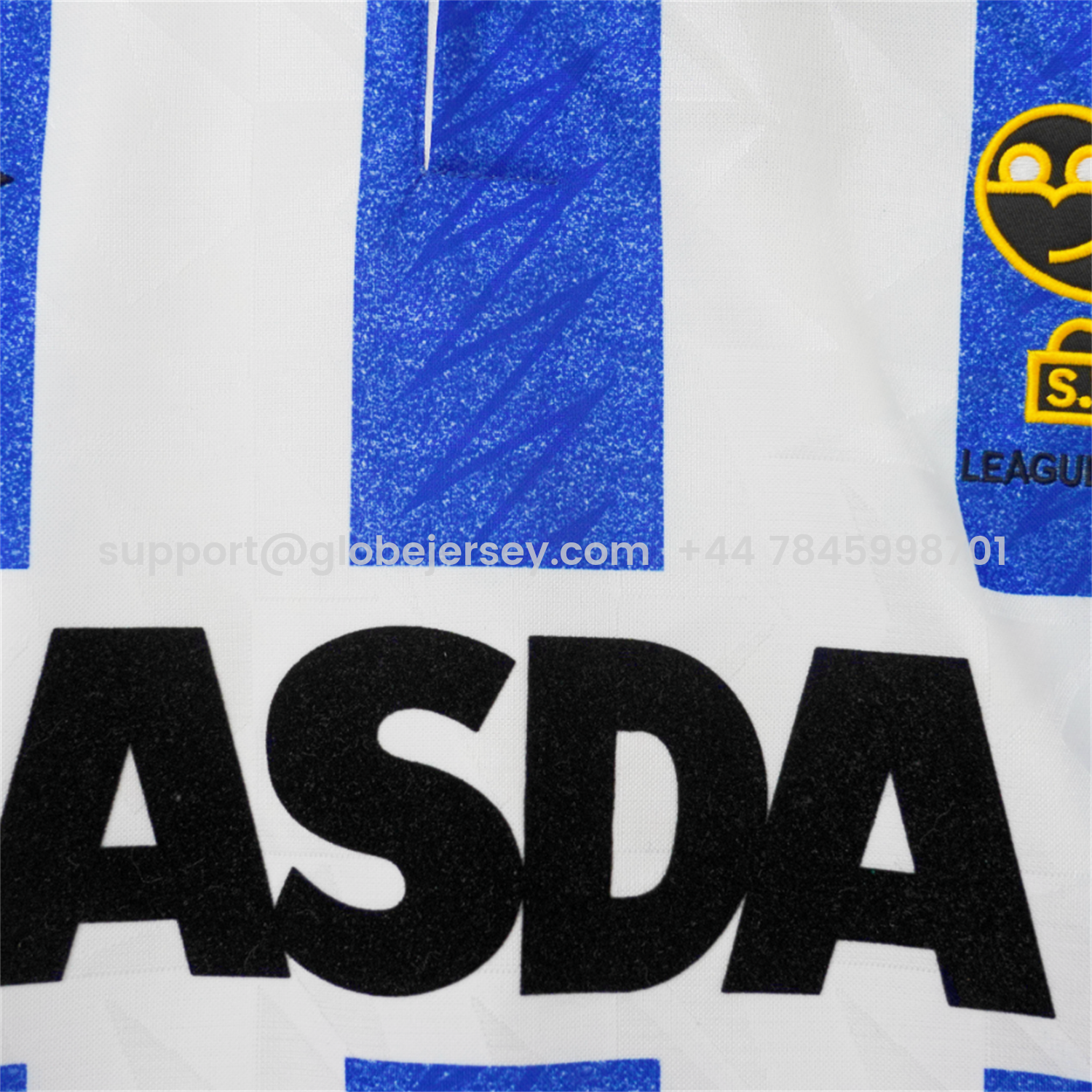 GlobeJersey-Retro Sheffield Wednesday 1989-93 Home Jersey