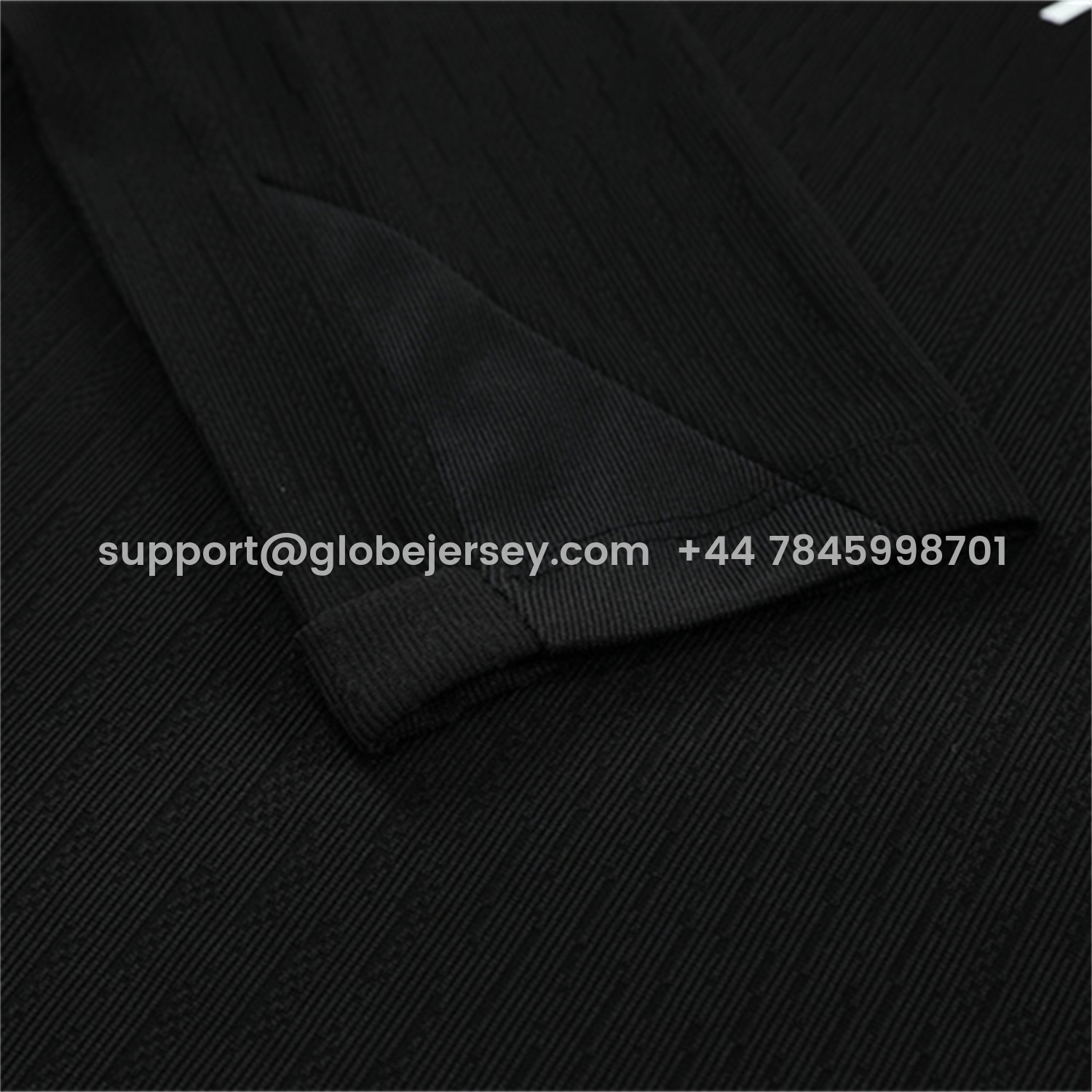 GlobeJersey-Paris Saint-Germain PSG 25-26 Jordan Kids Long Sleeve Training Set - Pure Black Top & Pants