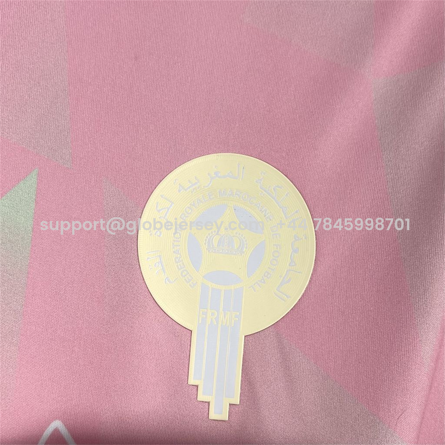 GlobeJersey-Morocco 25-26 Pink Blue Special Edition Jersey - Fans Version